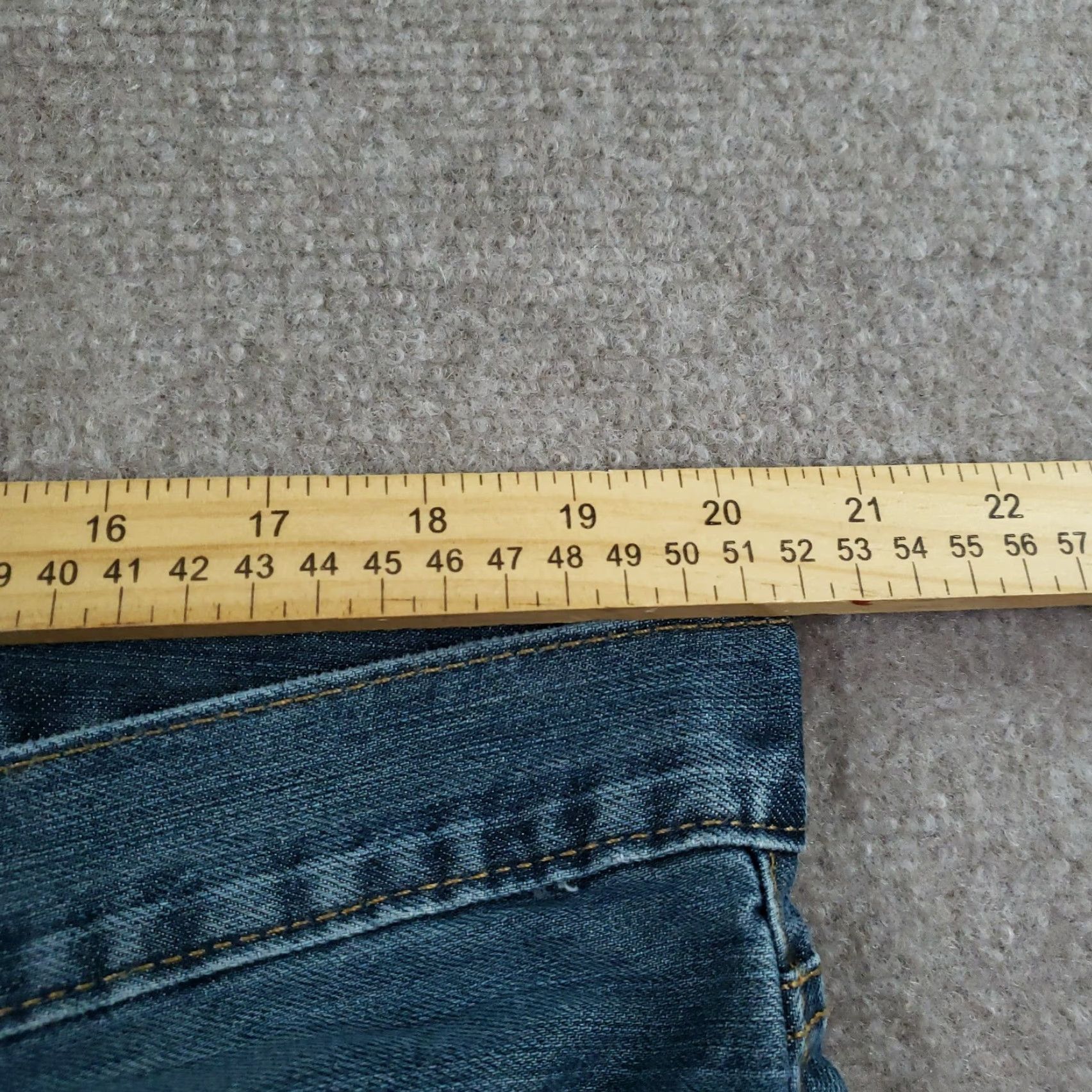 Levi's Levi's 559 Jeans Men 40x32 Blue Denim Relaxed Straight Leg Casual Classic Jeans Size US 40 / EU 56 - 7 Thumbnail