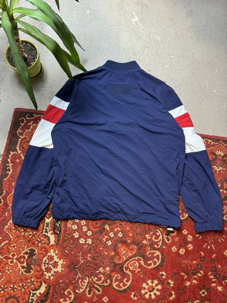 Diesel × Japanese Brand Diesel Y2K Navy Red Light Baggy Avant Garde Jacket Size US XL / EU 56 / 4 - 12 Thumbnail
