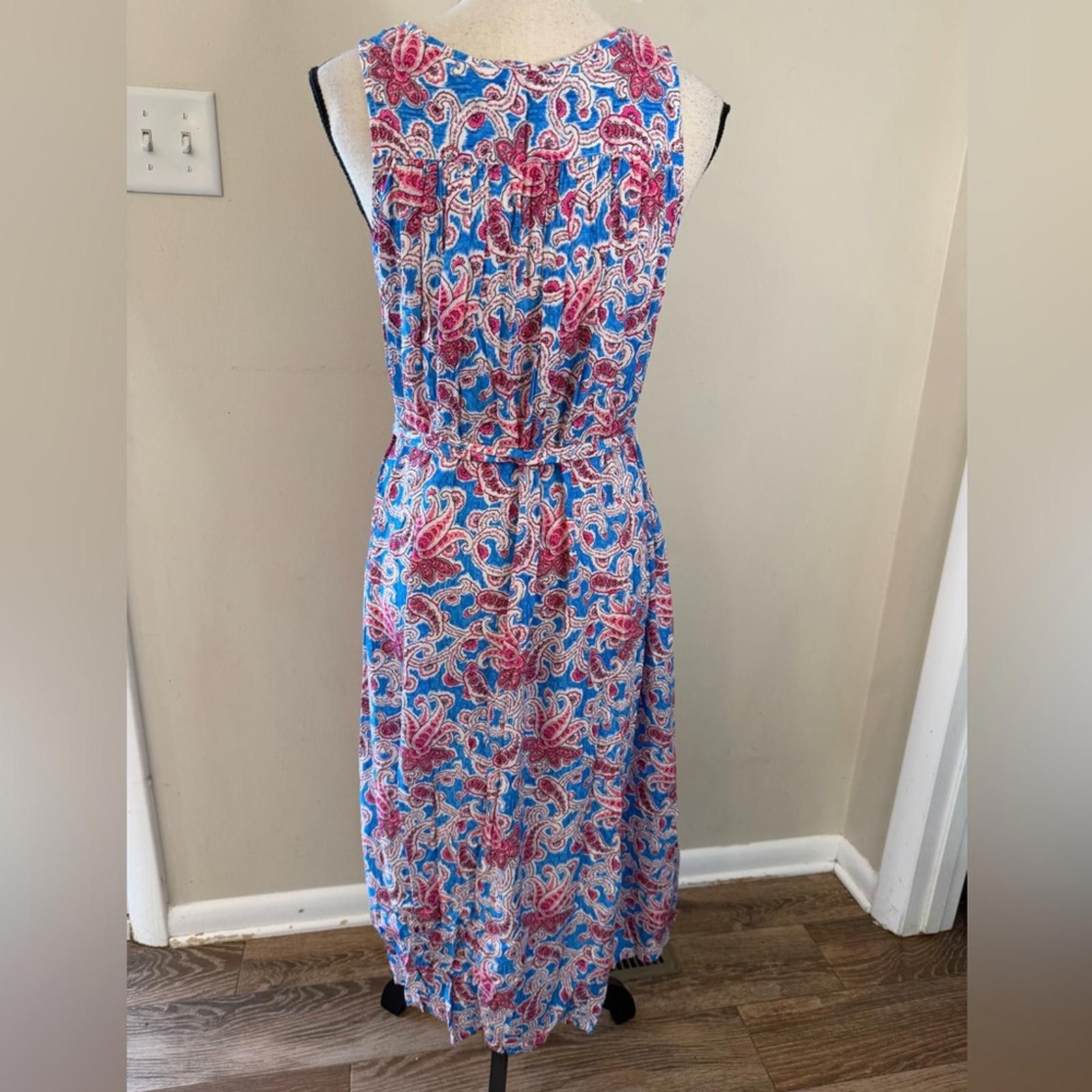 Gap Gap floral paisley sleeveless maxi dress SZ SM Size M / US 6-8 / IT 42-44 - 3 Thumbnail