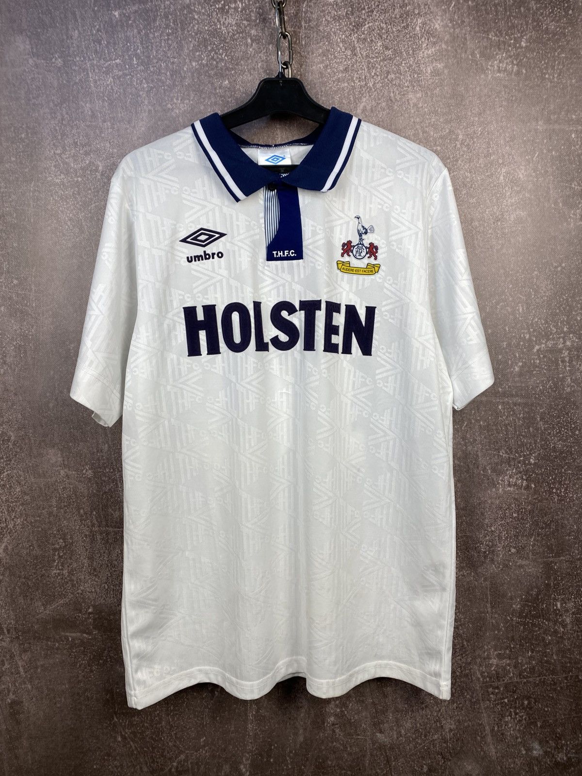 Umbro Vintage Tottenham Hotspurs Home Jersey 1991-1993 Blockcore Size US L / EU 52-54 / 3 - 1 Thumbnail