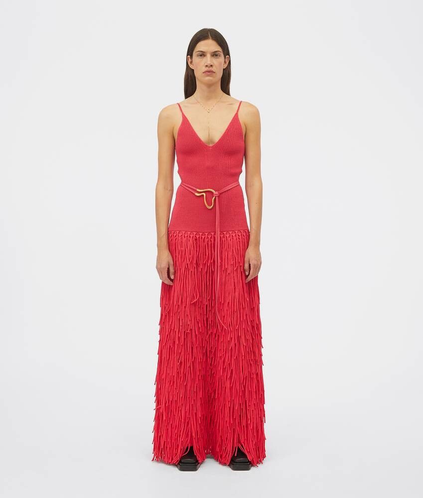Bottega Veneta o1n1vont0425 Size: OS / Belt in Red Size ONE SIZE - 3 Thumbnail