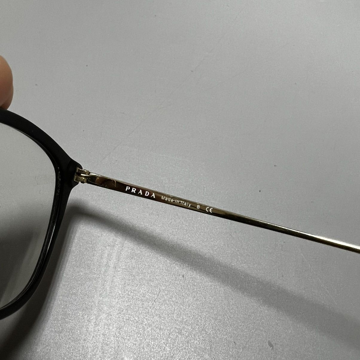 Prada × Vintage Prada glasses optical frame Vpr 11V 1AB-101 Size ONE SIZE - 14 Thumbnail