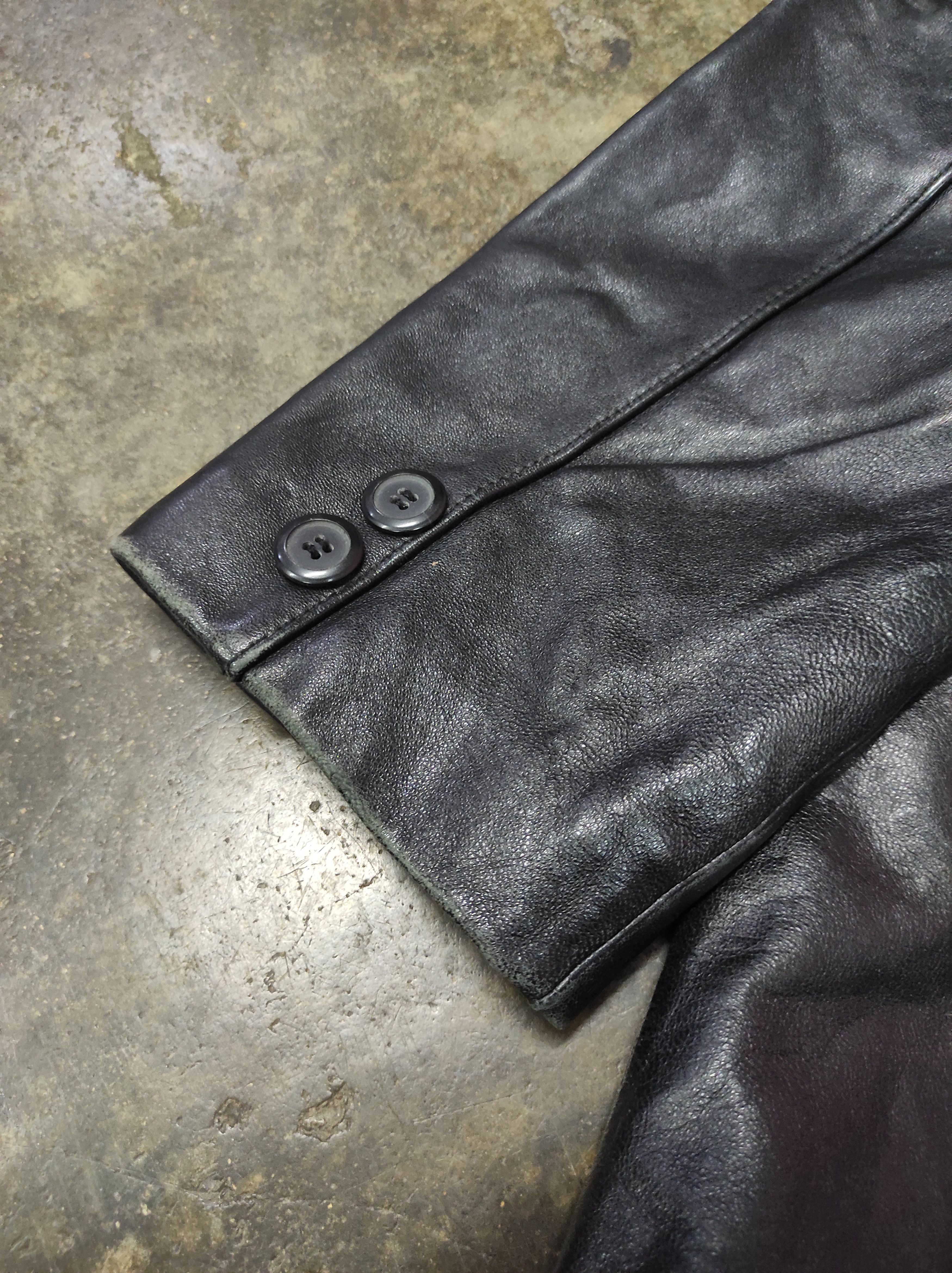Japanese Brand × Vintage SHEEPSKIN VTG LEATHER JACKET COAT Size US L / EU 52-54 / 3 - 5 Thumbnail