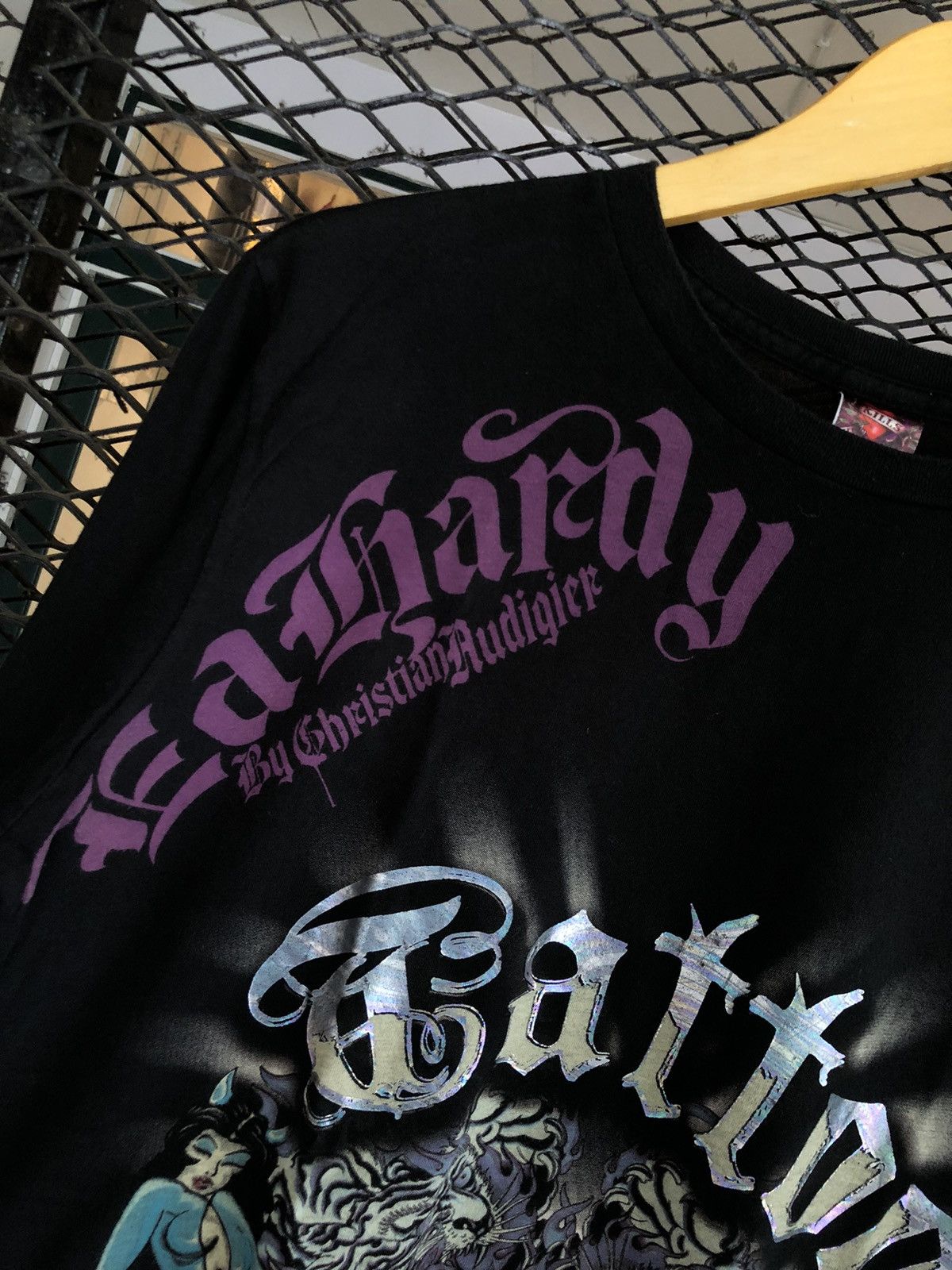 Christian Audigier × Ed Hardy × Vintage ED HARDY CHRISTIAN AUDIGIER TATTO SHOW LONG SLEEVE Size US M / EU 48-50 / 2 - 4 Thumbnail
