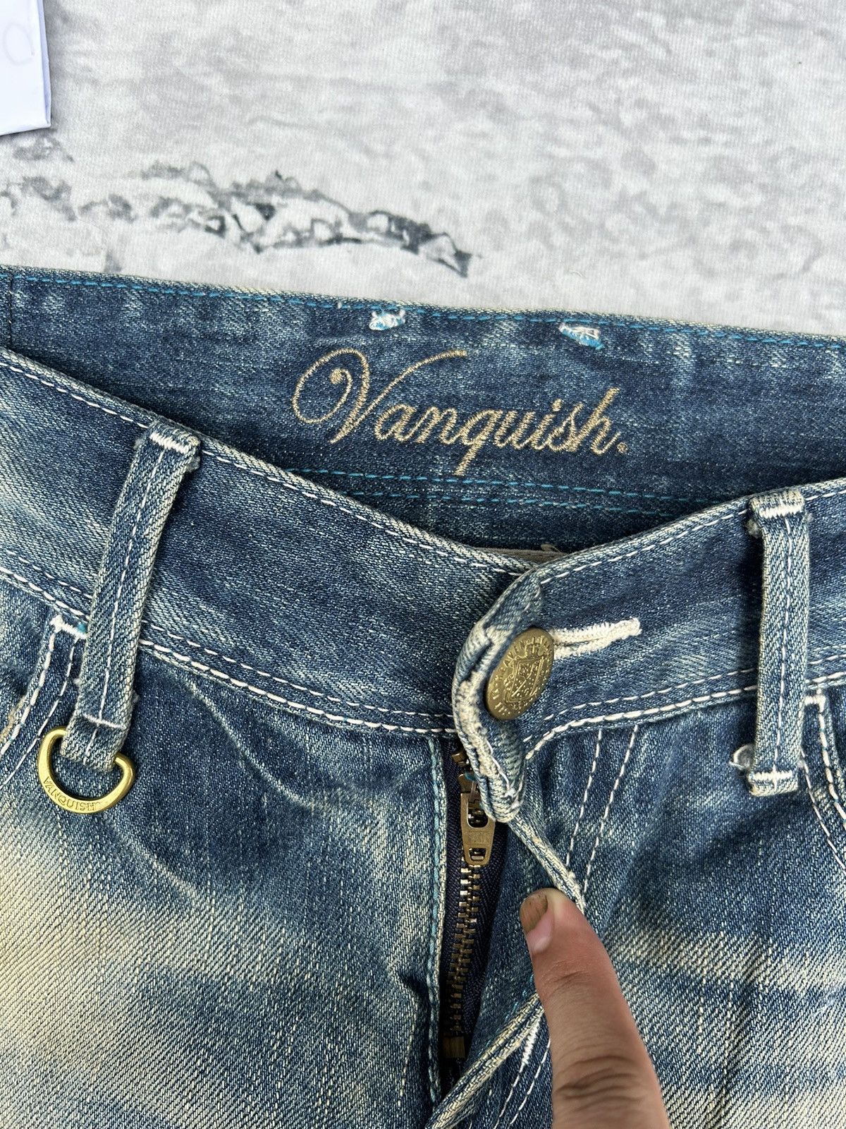 Vanquish Vanquish Distressed Jeans Size 30" / US 8 / IT 44 - 15 Thumbnail