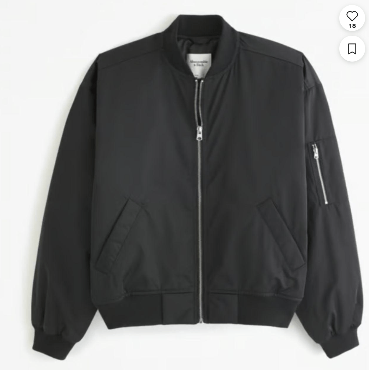 Abercrombie & Fitch Abercrombie & Fitch Men's Black Jacket Size US L / EU 52-54 / 3 - 1 Preview