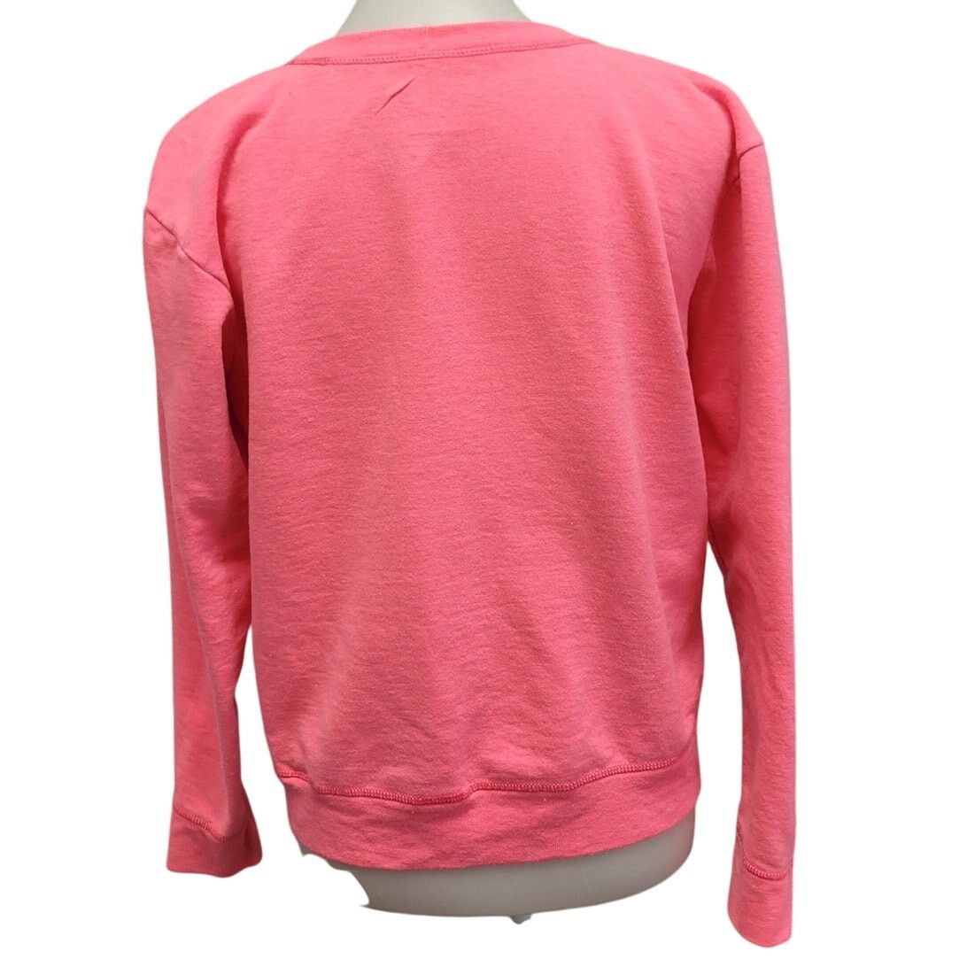Hanes Hand Printed Womens Medium Be Kind Crew Neck Sweatshirt Size M / US 6-8 / IT 42-44 - 4 Thumbnail