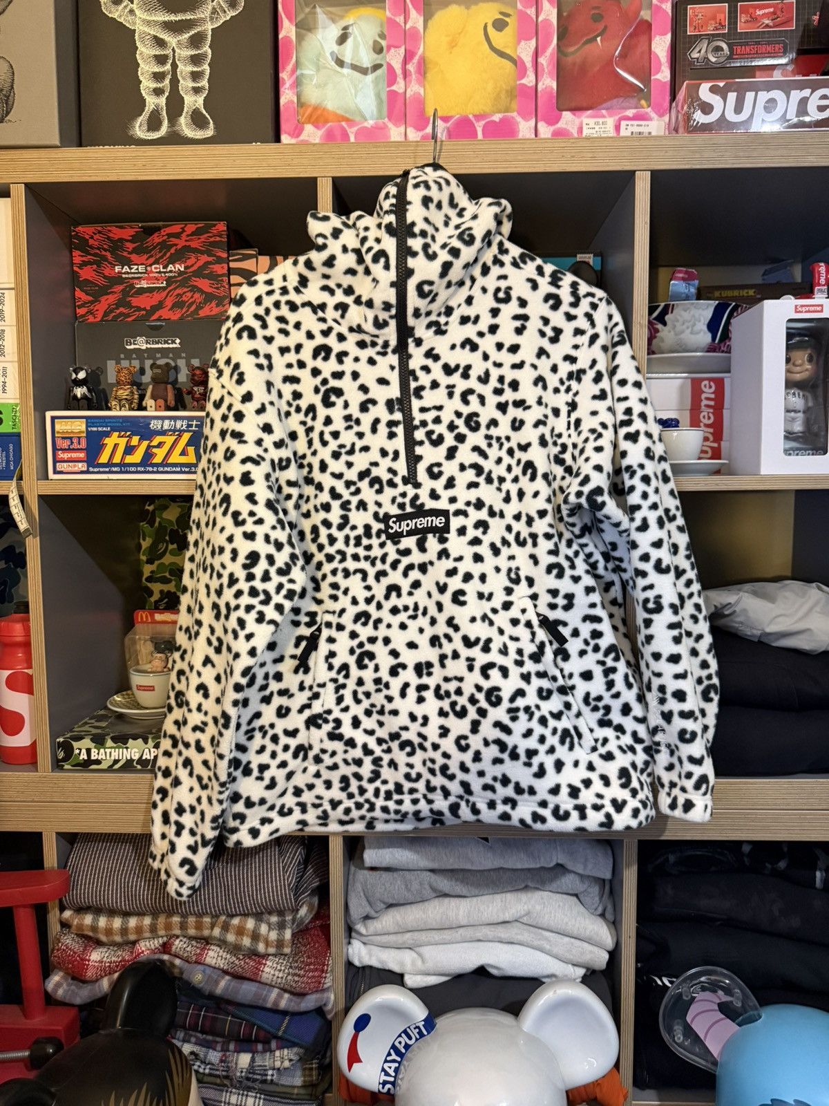 Supreme Supreme FW24 Snow Leopard Polartech Jacket Size US S / EU 44-46 / 1 - 1 Thumbnail