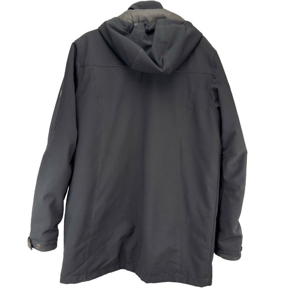 McKinlays MCKINLEY Hooded Black Long Cargo Utility Parka Winter Coat M Size US M / EU 48-50 / 2 - 3 Thumbnail