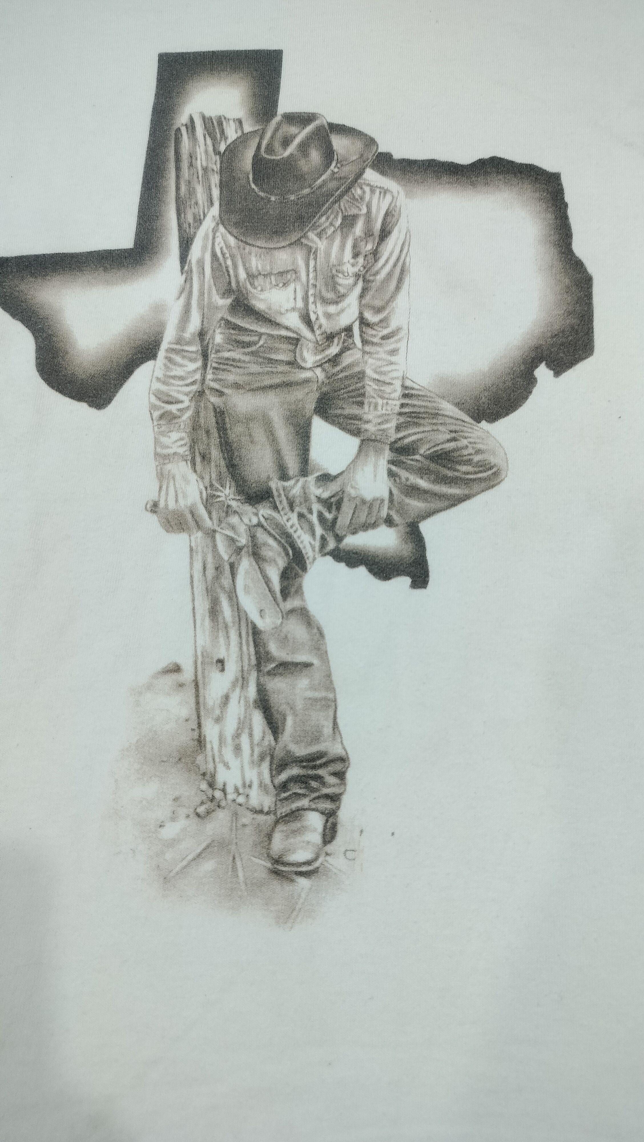 Arts & Science Vintage 90s Western cowboy arts tshirt Size US L / EU 52-54 / 3 - 2 Thumbnail