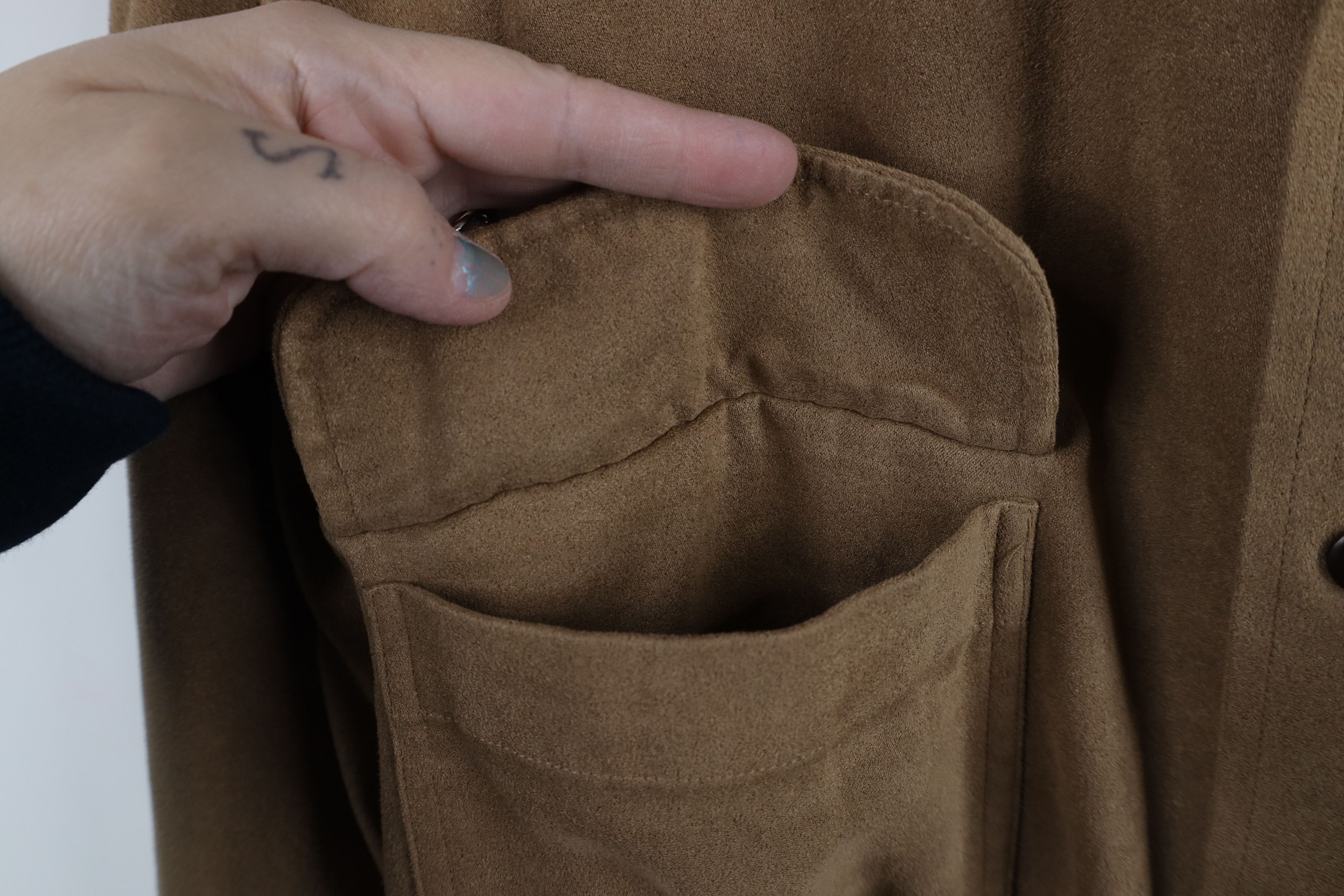 Vintage Vintage 90s Streetwear Microfiber Board Button Shirt Jacket Size US L / EU 52-54 / 3 - 6 Thumbnail