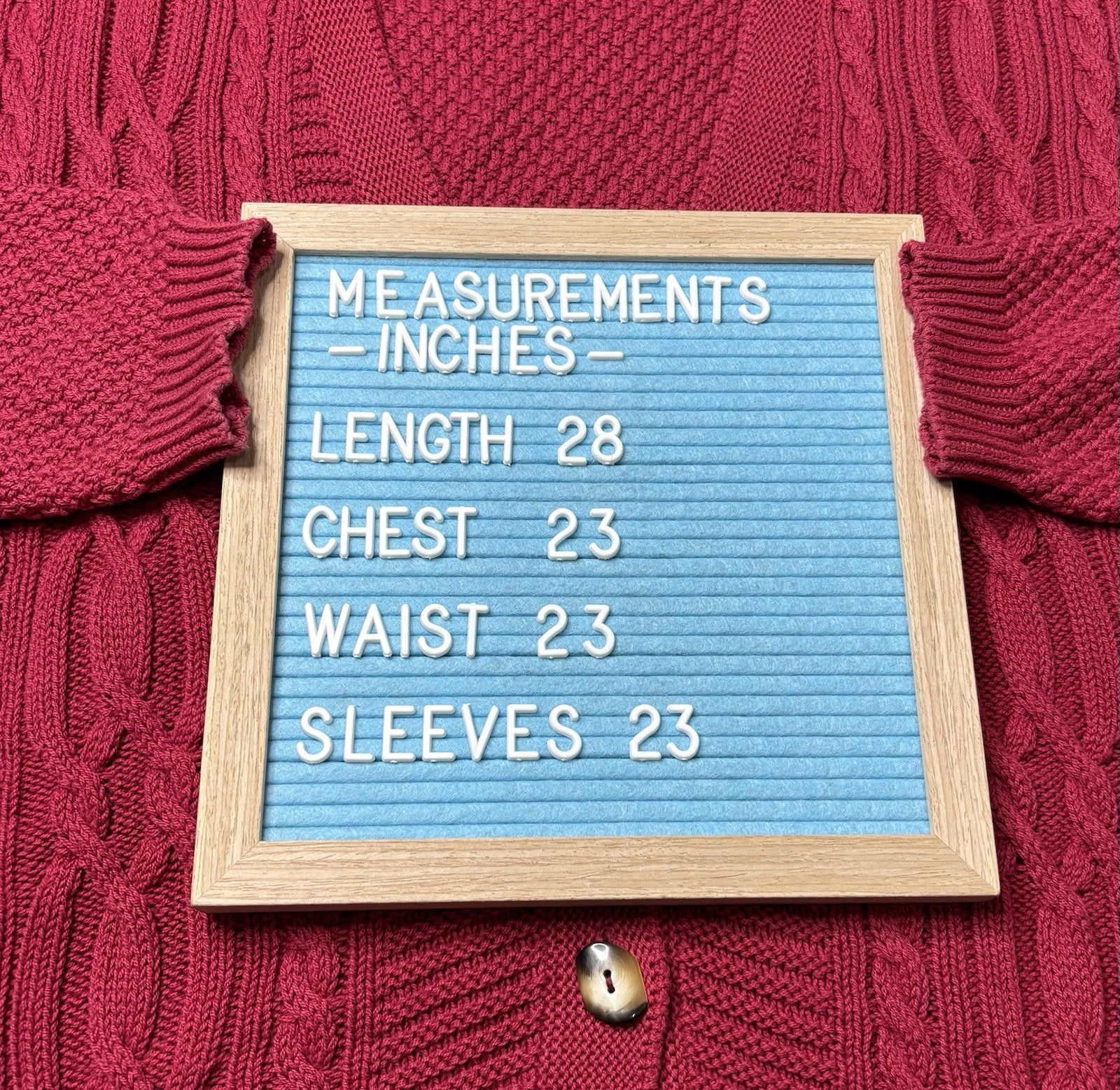 Other VTG Susan Bristol Cardigan Sweater Women's Medium Cable Knit Size M / US 6-8 / IT 42-44 - 9 Thumbnail