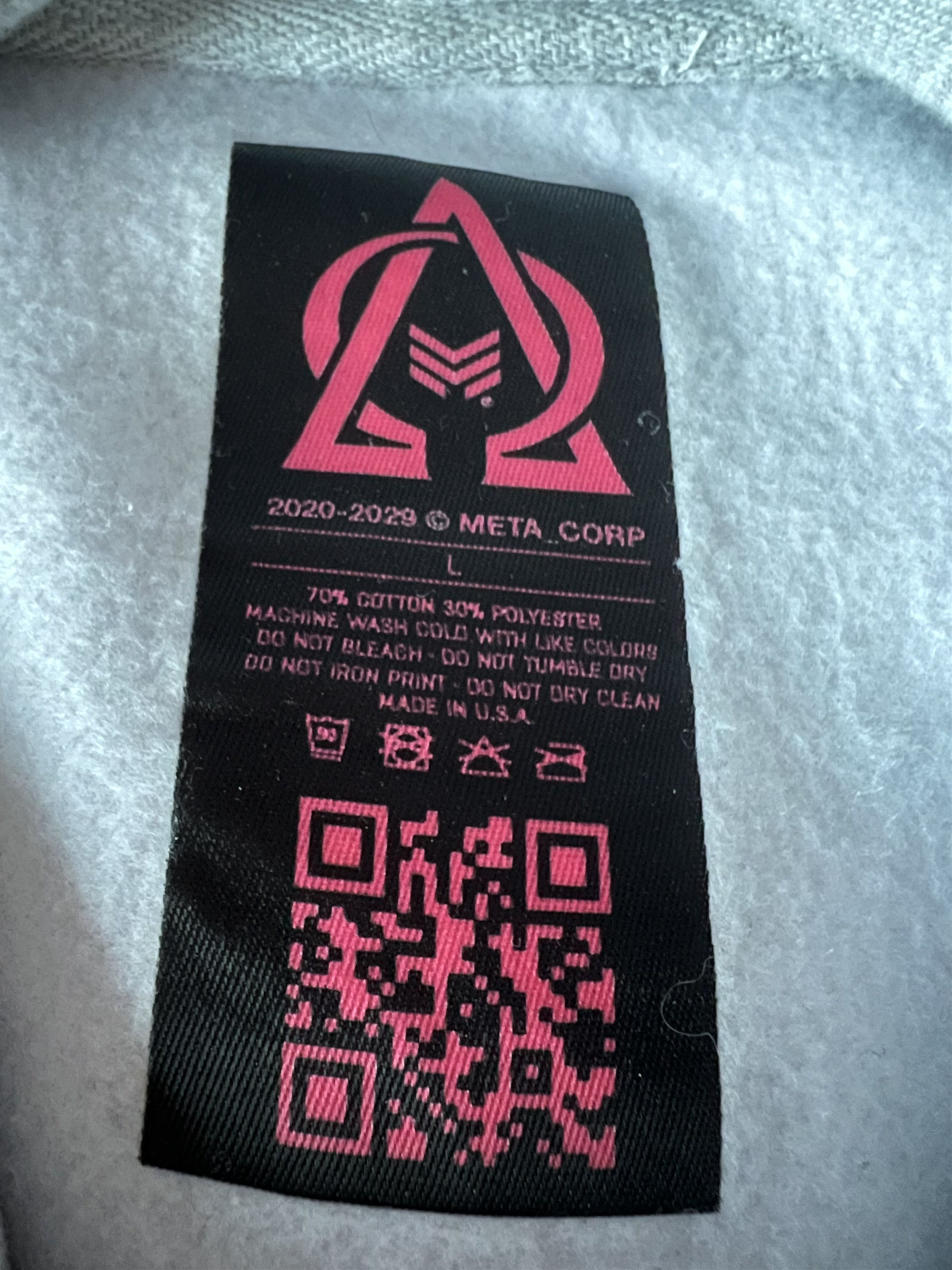 Other Meta Threads Negative Hoodie Size US L / EU 52-54 / 3 - 6 Thumbnail