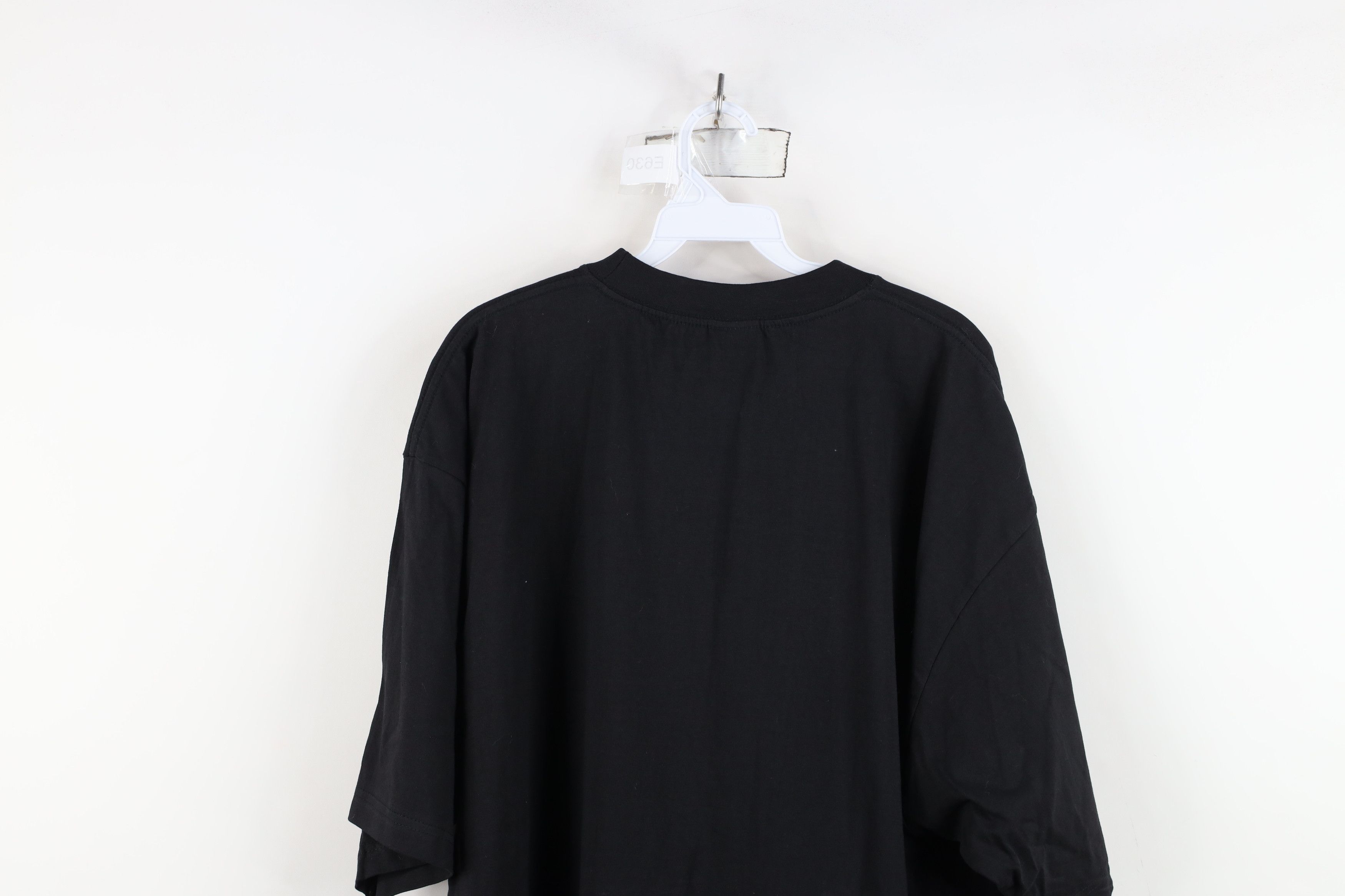 Vintage Vintage Y2K Streetwear D Town Baggy Tall Tee T-Shirt Black Size US XXL / EU 58 / 5 - 15 Thumbnail