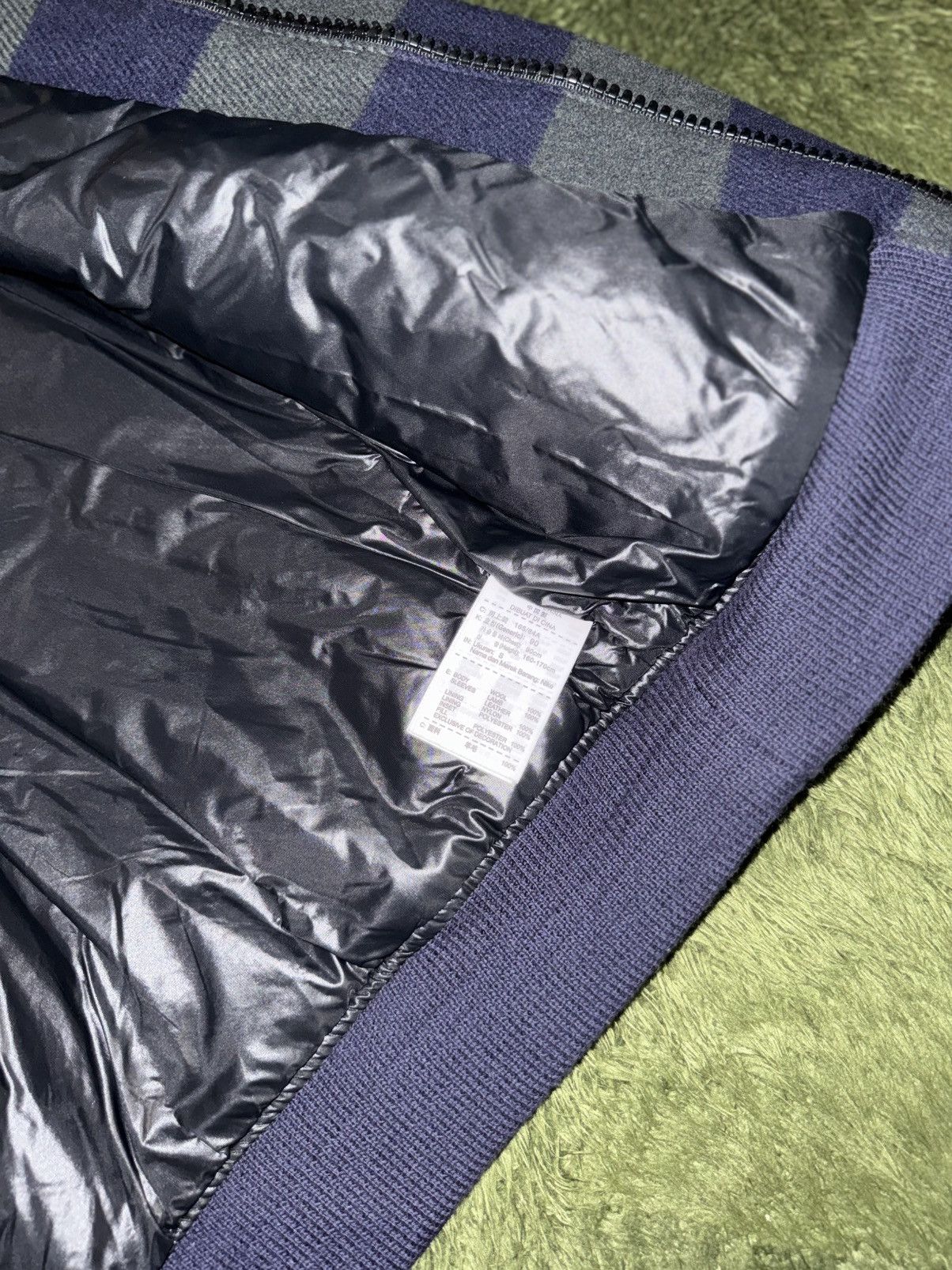 Nike [S] Nike Life Lambskin Sleeve Wool Varsity Jacket Size US S / EU 44-46 / 1 - 7 Thumbnail