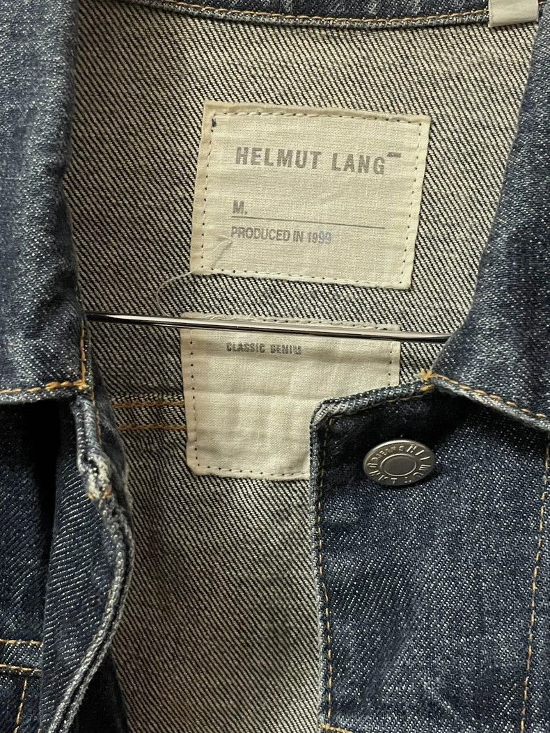 Helmut Lang HELMUT LANG size40 denim jacket Size US XXS / EU 40 - 2 Thumbnail