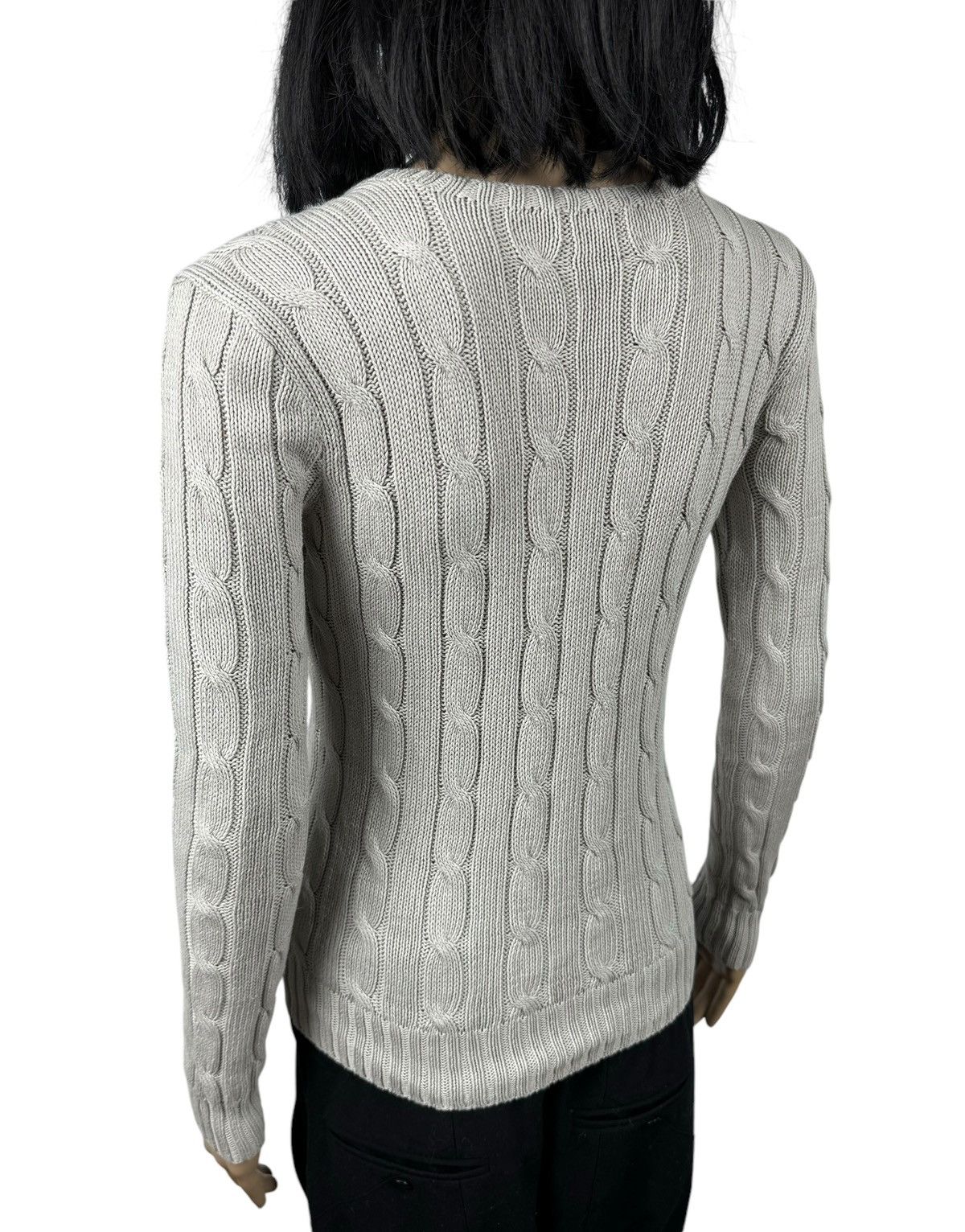 Polo Ralph Lauren Polo Ralph Lauren Cable Knit Cotton Sweater size XS Size XS / US 0-2 / IT 36-38 - 5 Thumbnail