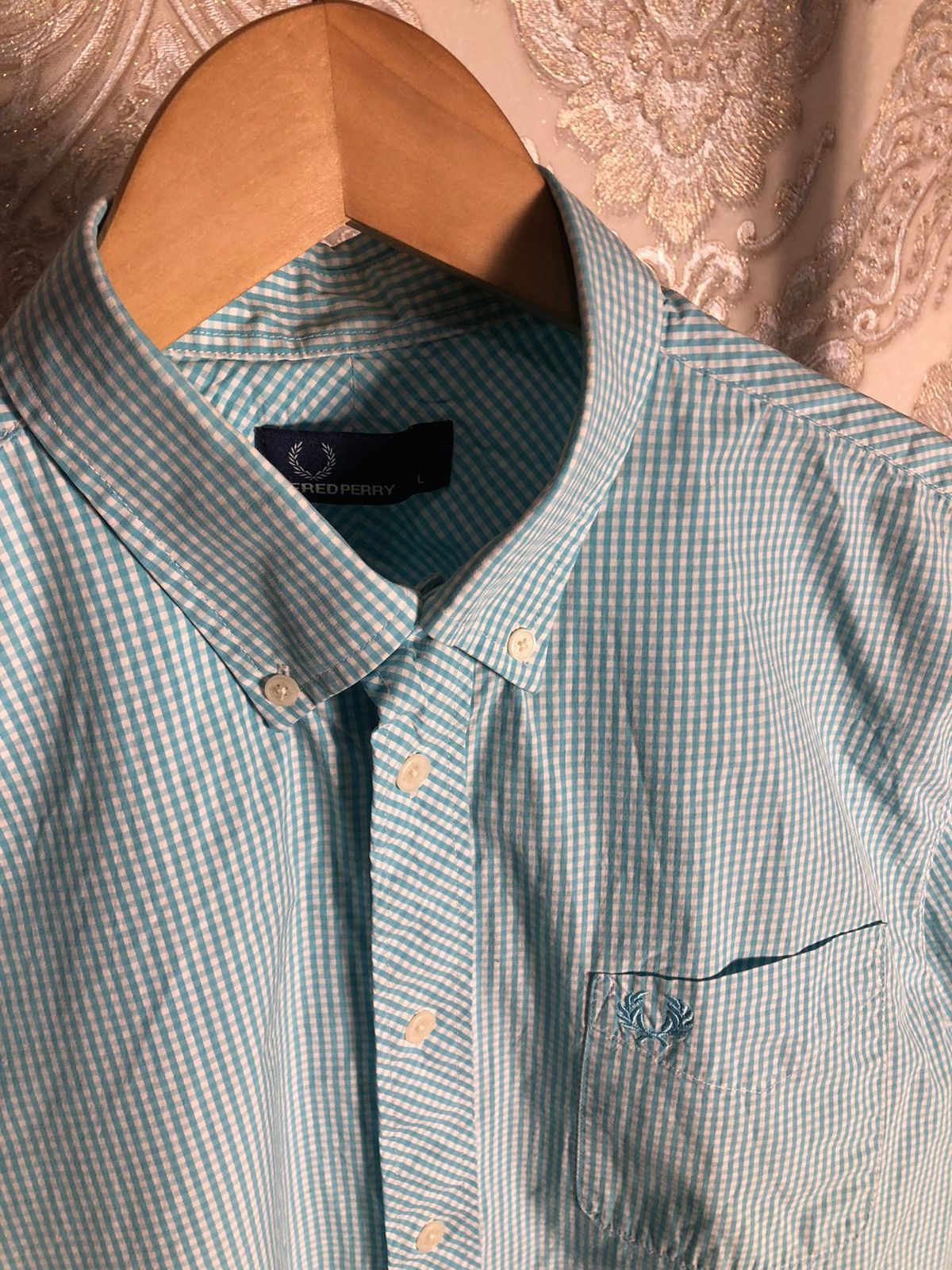 Fred Perry VINTAGE FRED PERRY CLASSIC DESIGNER CASUAL SHIRT DELUX Y2K Size US L / EU 52-54 / 3 - 3 Thumbnail