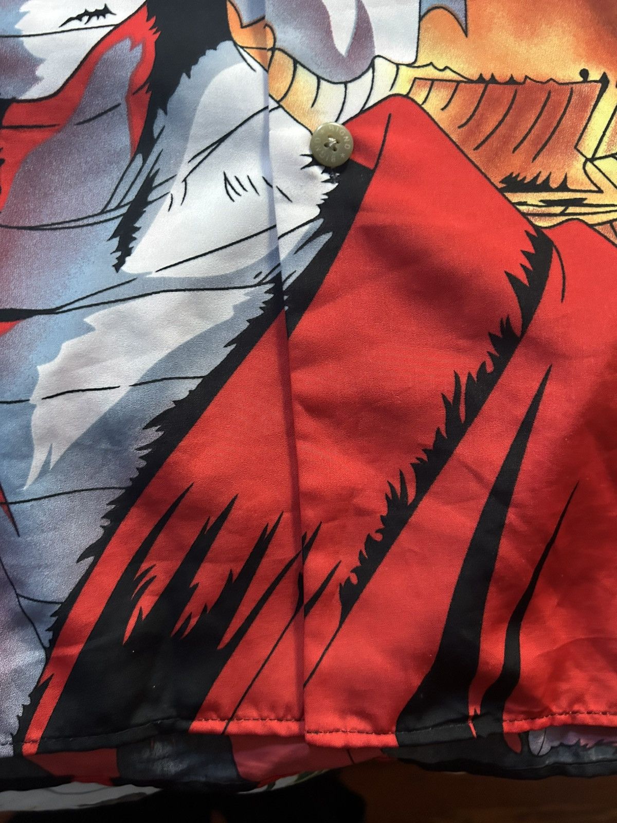 Other VINTAGE 90’s Rurouni Kenshin „Makoto Shishio” Anime Shirt Size US M / EU 48-50 / 2 - 6 Thumbnail
