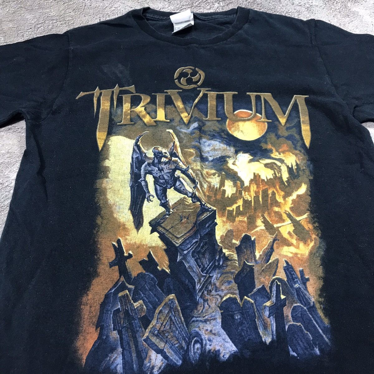Vintage Vintage Y2K Trivium Band Tee Graphic Horror Grunge Dark S Size US S / EU 44-46 / 1 - 2 Thumbnail
