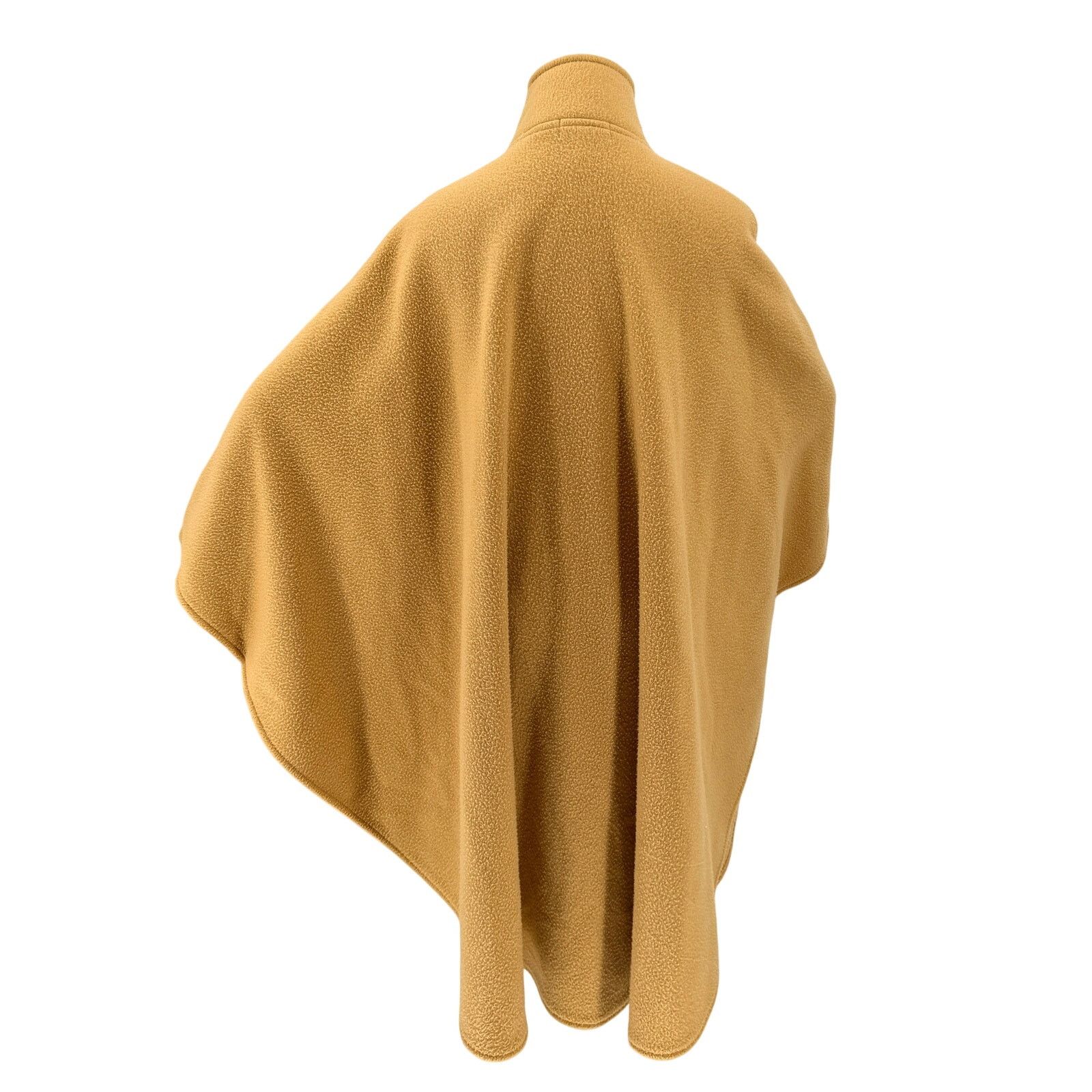 Lord & Taylor Vintage 90s Camel Embroidered Mock Neck Poncho Cape Size ONE SIZE - 6 Thumbnail
