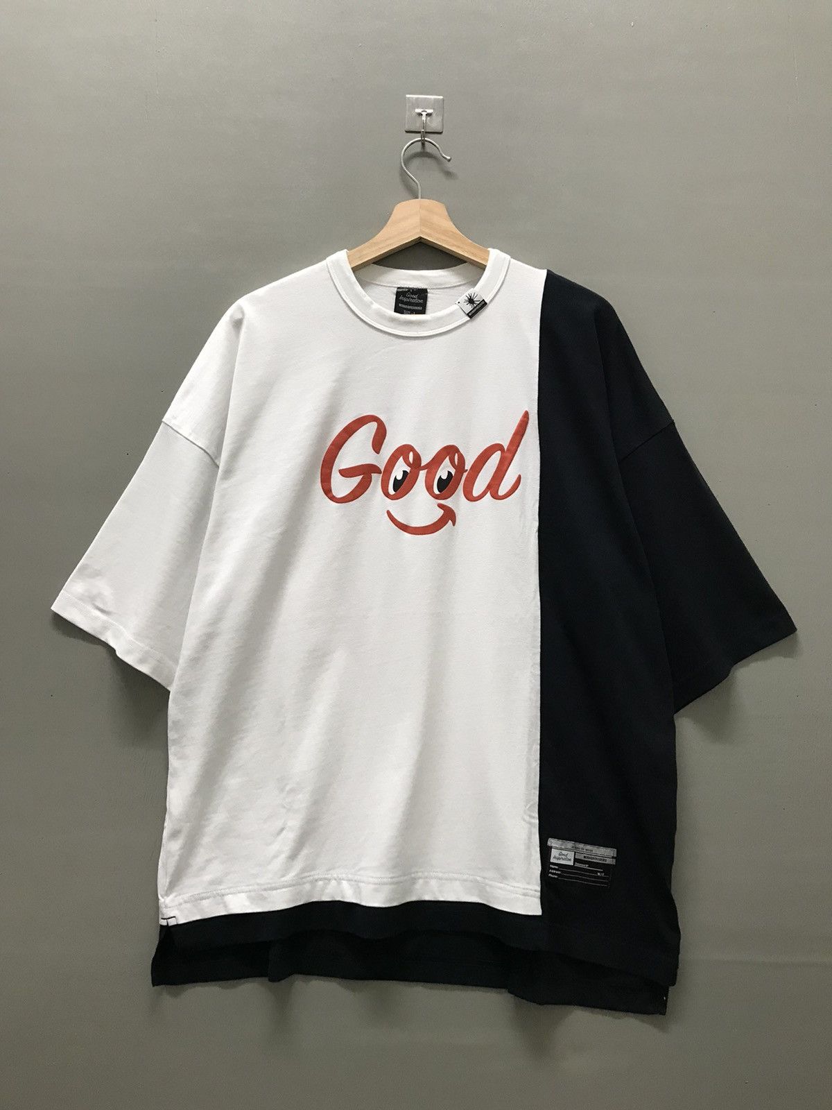 image of Vintage Miharayasuhiro Good Inspiration Ter in Black/White, Men's (Size Large)