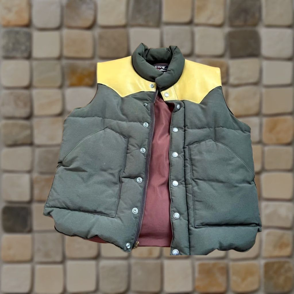 Sugar Cane Sugar Cane Down Vest Jacket Mens M Green Vintage? (No) Size US M / EU 48-50 / 2 - 1 Thumbnail
