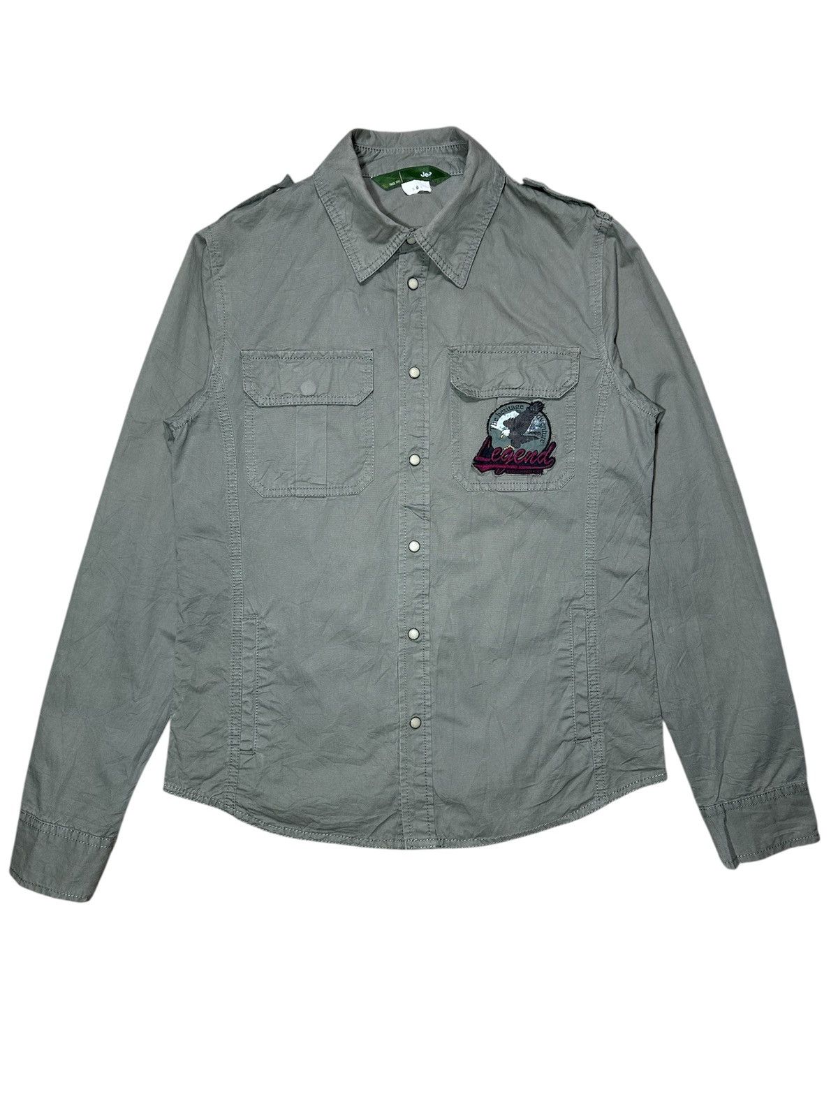 Jeep Jeep utility shirt is a vintage button-up Size US M / EU 48-50 / 2 - 1 Thumbnail