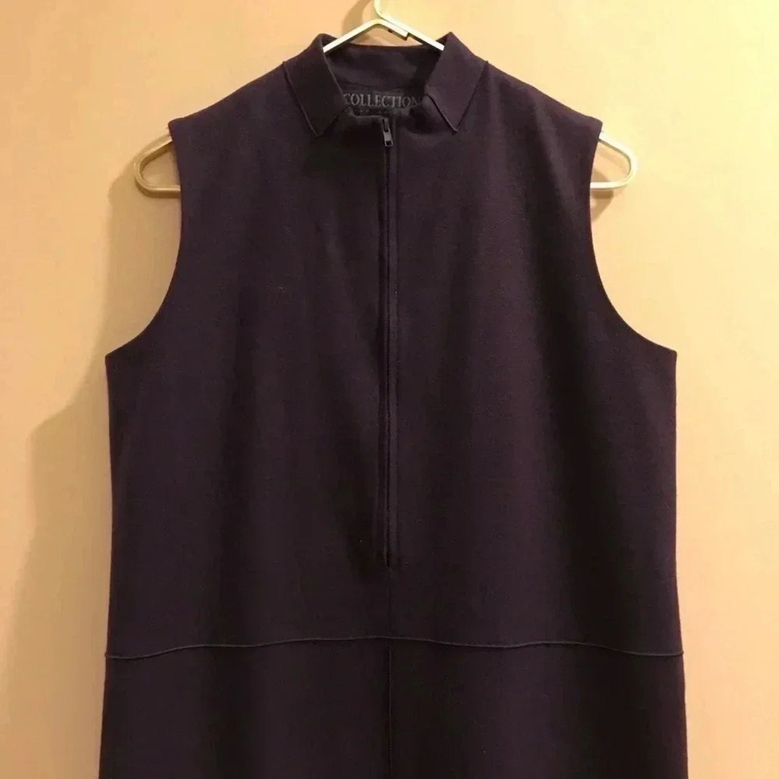 Harve Benard Harve Bernard Collection Wool Blend Shift Dress Zipper Sz 8 Size M / US 6-8 / IT 42-44 - 2 Thumbnail