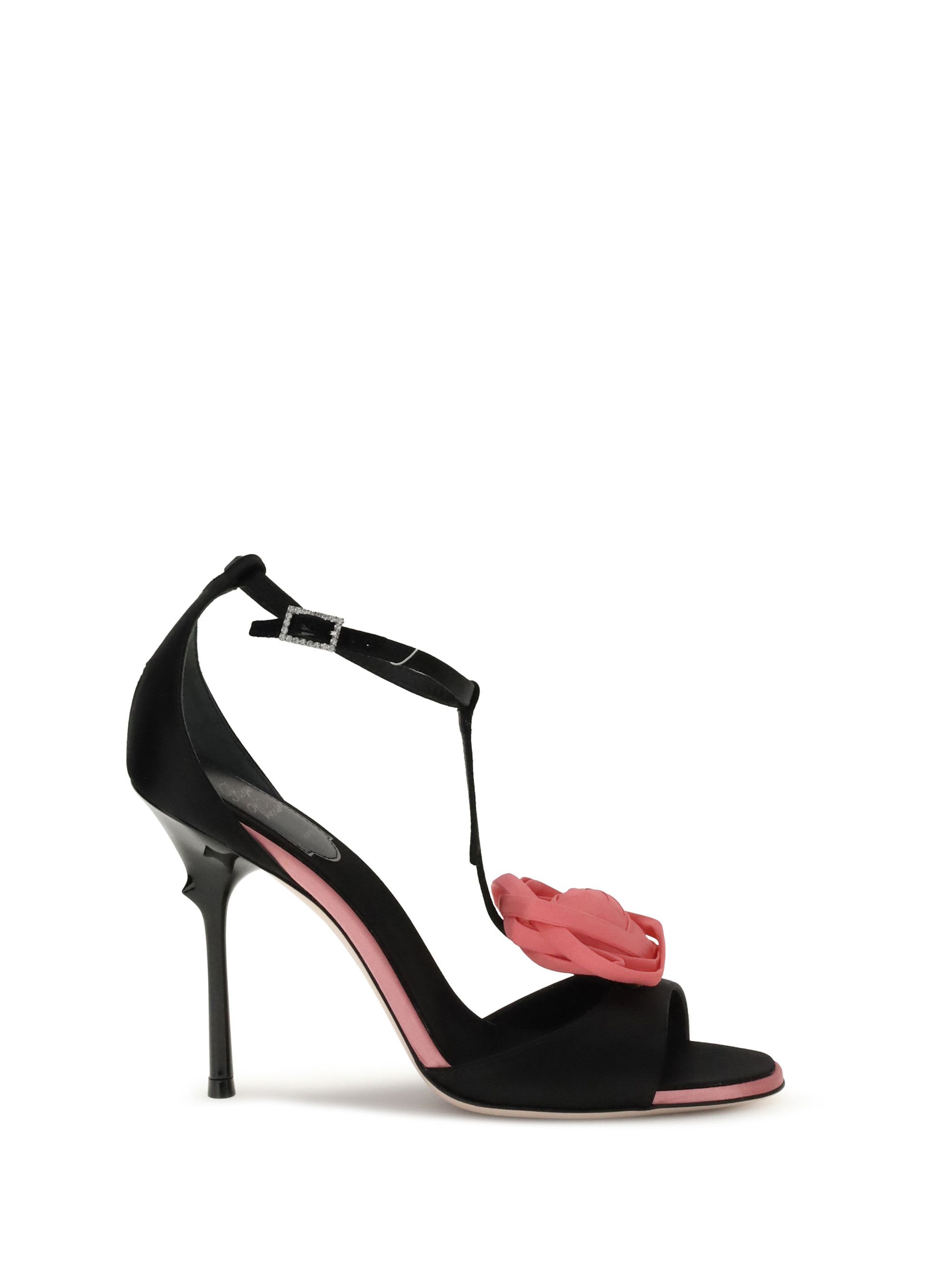 Roger Vivier Rose Vivier satin Sandals Size US 10 / IT 40 - 1 Thumbnail
