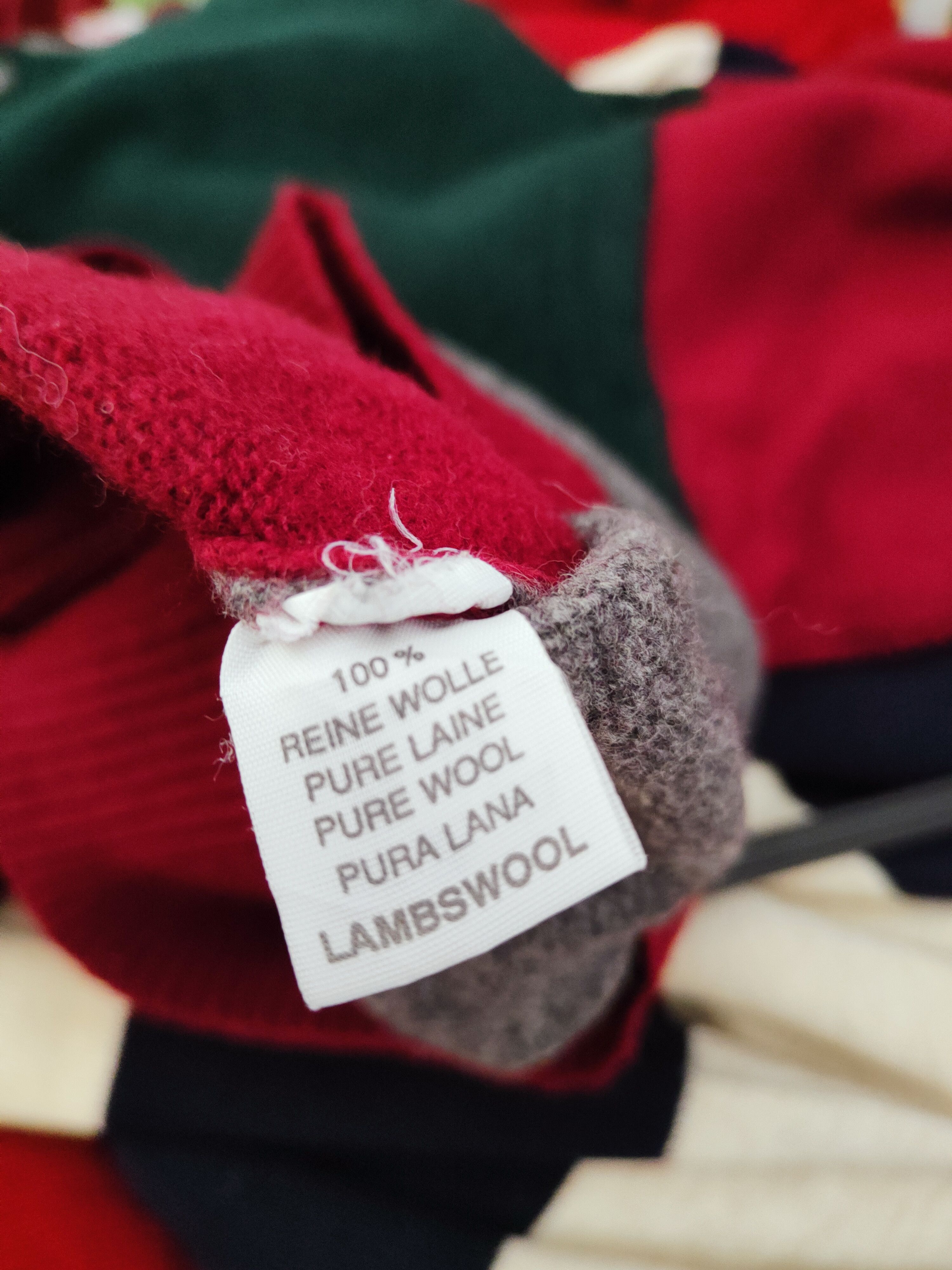 Homespun Knitwear × Vintage Brunella Gori Red Knitwear vintage Sweatshirts #W348 Size US M / EU 48-50 / 2 - 12 Thumbnail