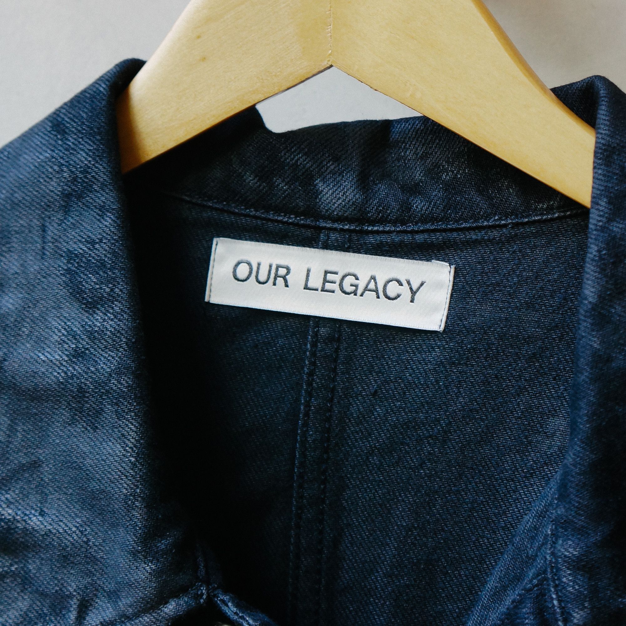 Our Legacy Our Legacy Rebirth Jacket - Black Waxed Size US M / EU 48-50 / 2 - 3 Thumbnail
