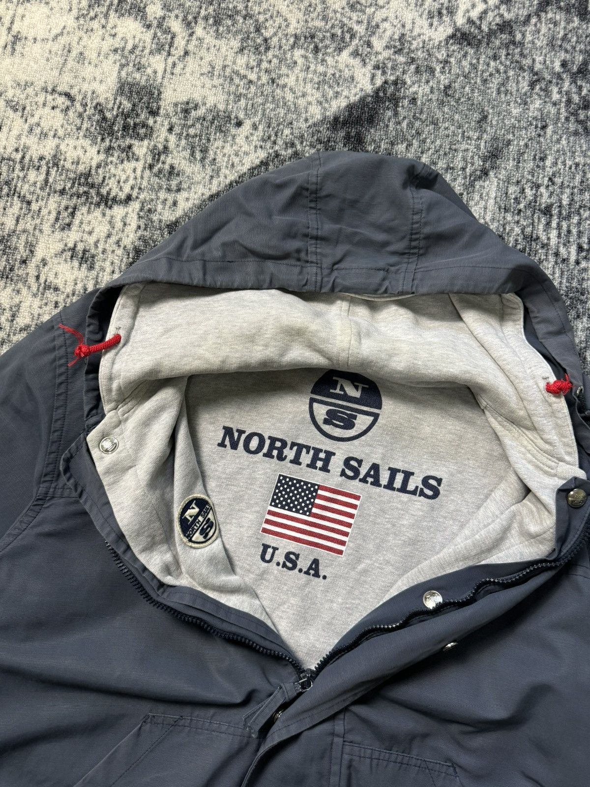 Japanese Brand × Vintage Vintage North Sails Jacket Bomber 2 in 1 Riri Y2K STYLE 90s Size US M / EU 48-50 / 2 - 5 Thumbnail