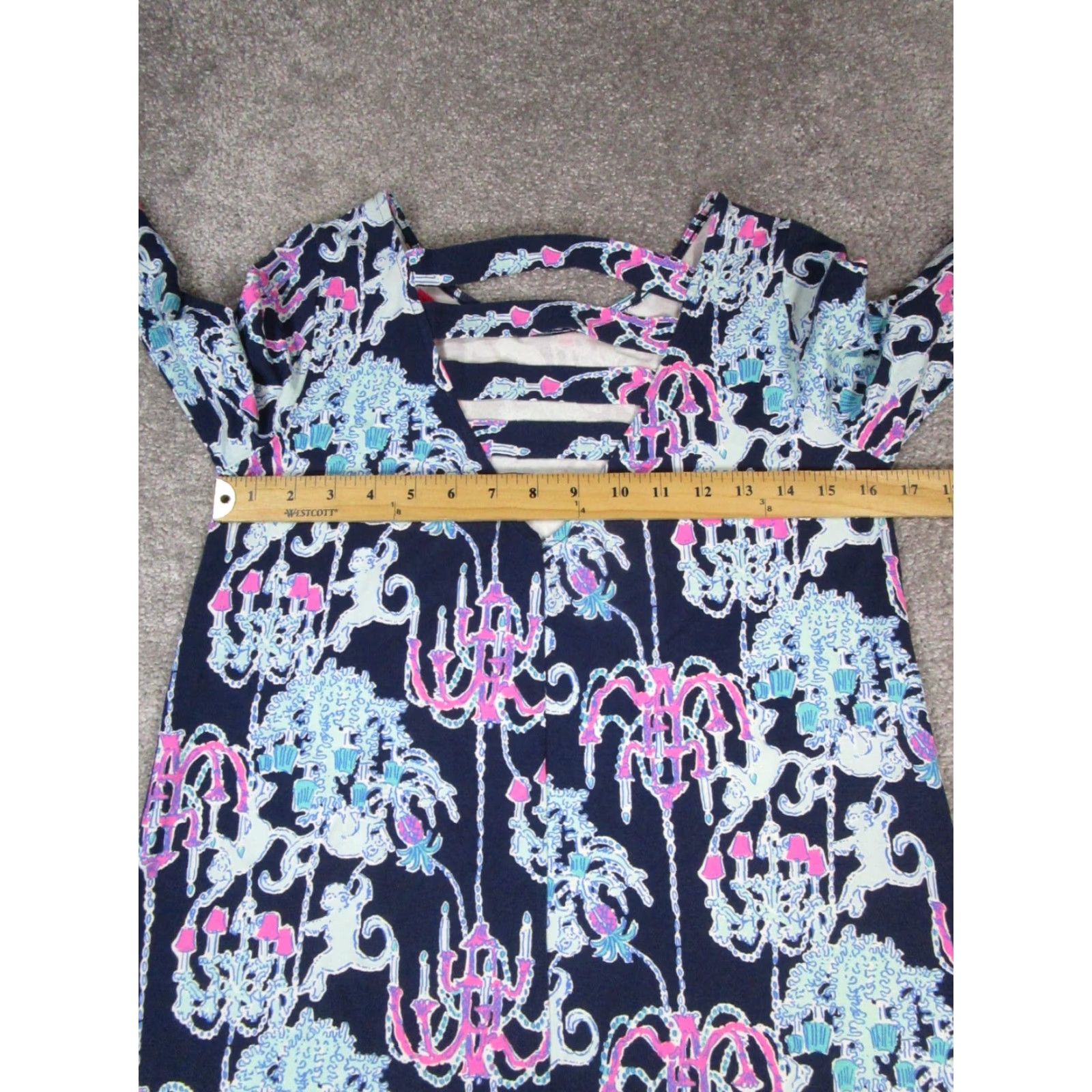 Lilly Pulitzer Lilly Pulitzer Dress Womens Small Blue Pink Size S / US 4 / IT 40 - 5 Thumbnail