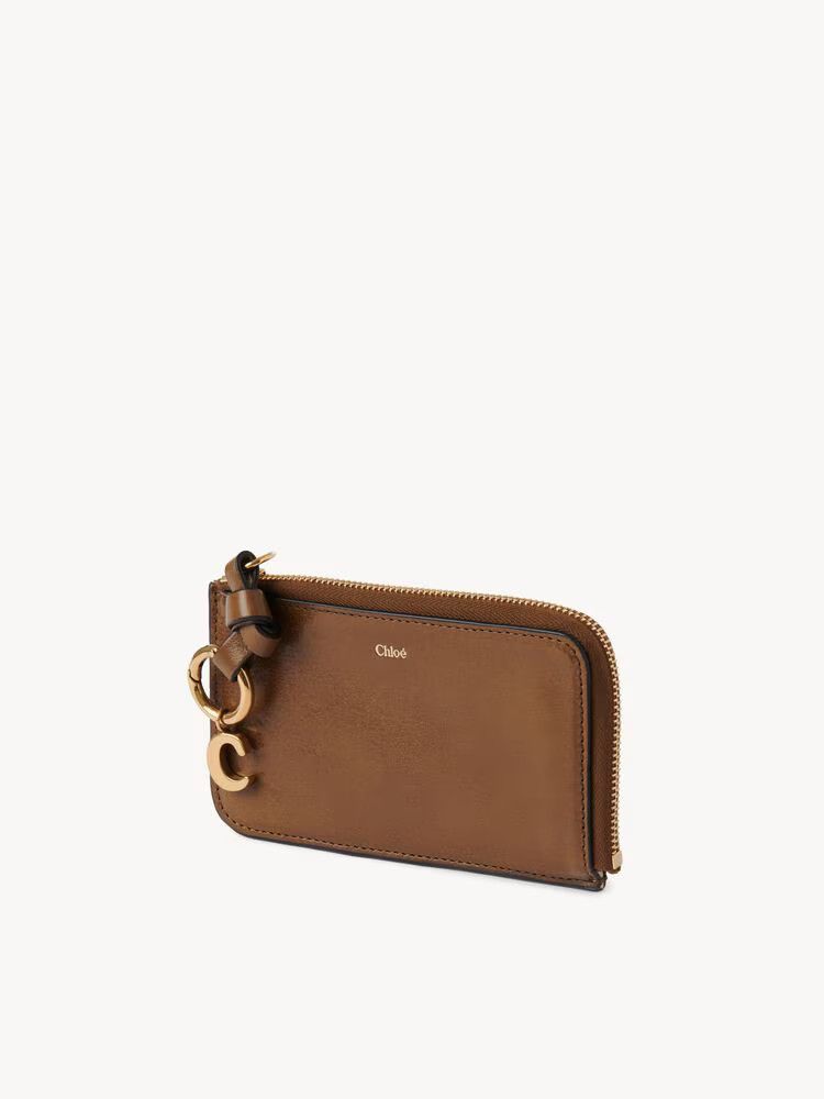 Chloe o1loc1c10226 Size: OS / Alphabet Card Holder in Dark Khaki Size ONE SIZE - 2 Thumbnail