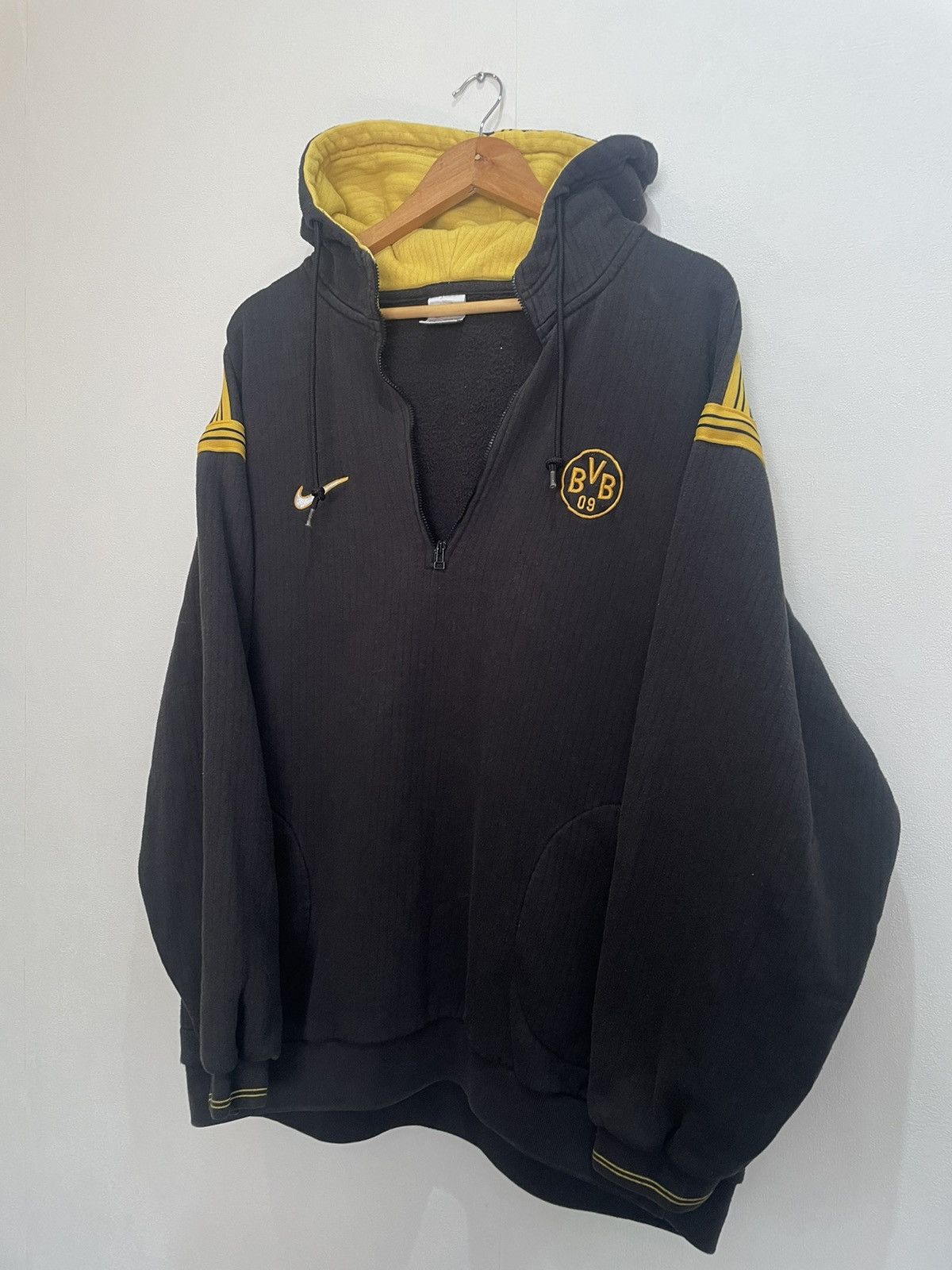 Nike × Vintage Nike Borussia Dortmund 1996 Size US XL / EU 56 / 4 - 7 Thumbnail