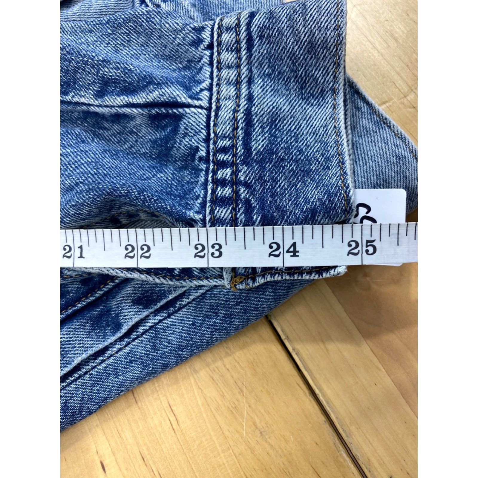 H&M H&M Denim Jacket Womens XS Long Sleeve Medium Wash Blue #1235 Size XS / US 0-2 / IT 36-38 - 7 Thumbnail