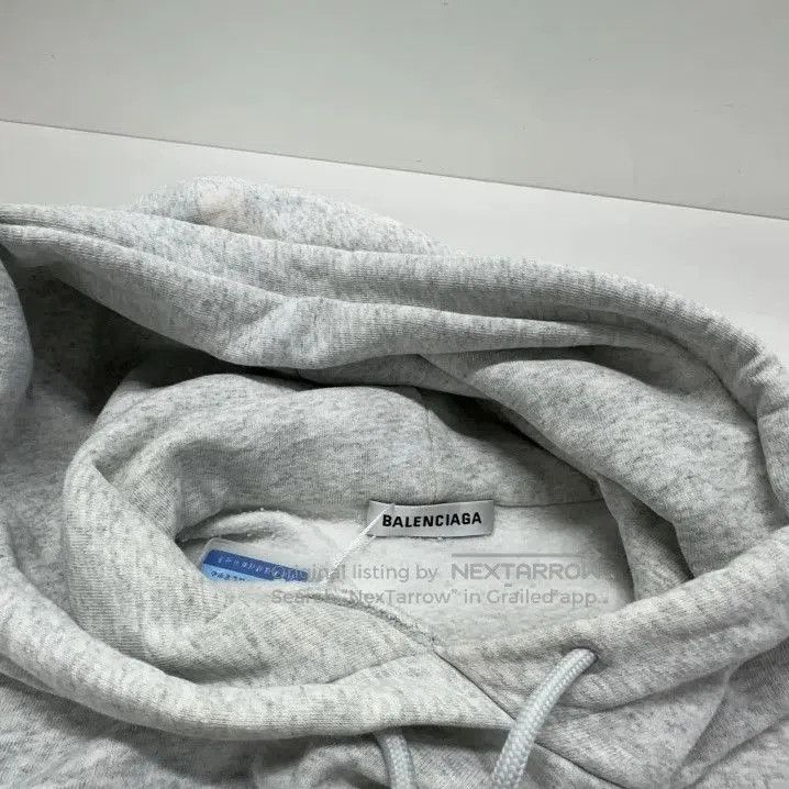 Balenciaga Balenciaga Gray Hooded Long Sleeve Sweatshirt. Size US XS / EU 42 / 0 - 3 Thumbnail