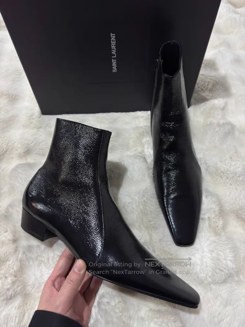 Saint Laurent Paris Saint Laurent Paris Boots Men's Boots Size US 11 / EU 44 - 2 Thumbnail