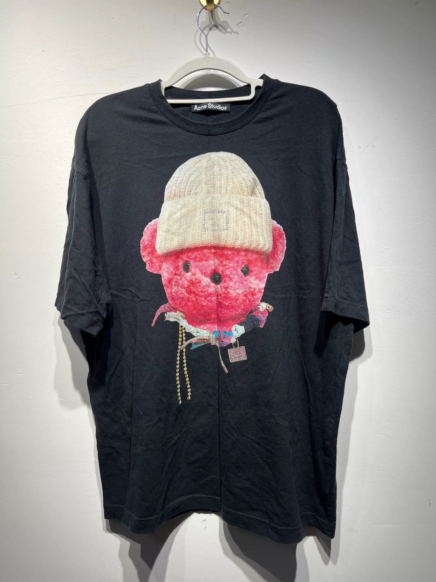 Acne Studios Acne Studios Printed Black T-Shirt M Men Size US M / EU 48-50 / 2 - 1 Thumbnail