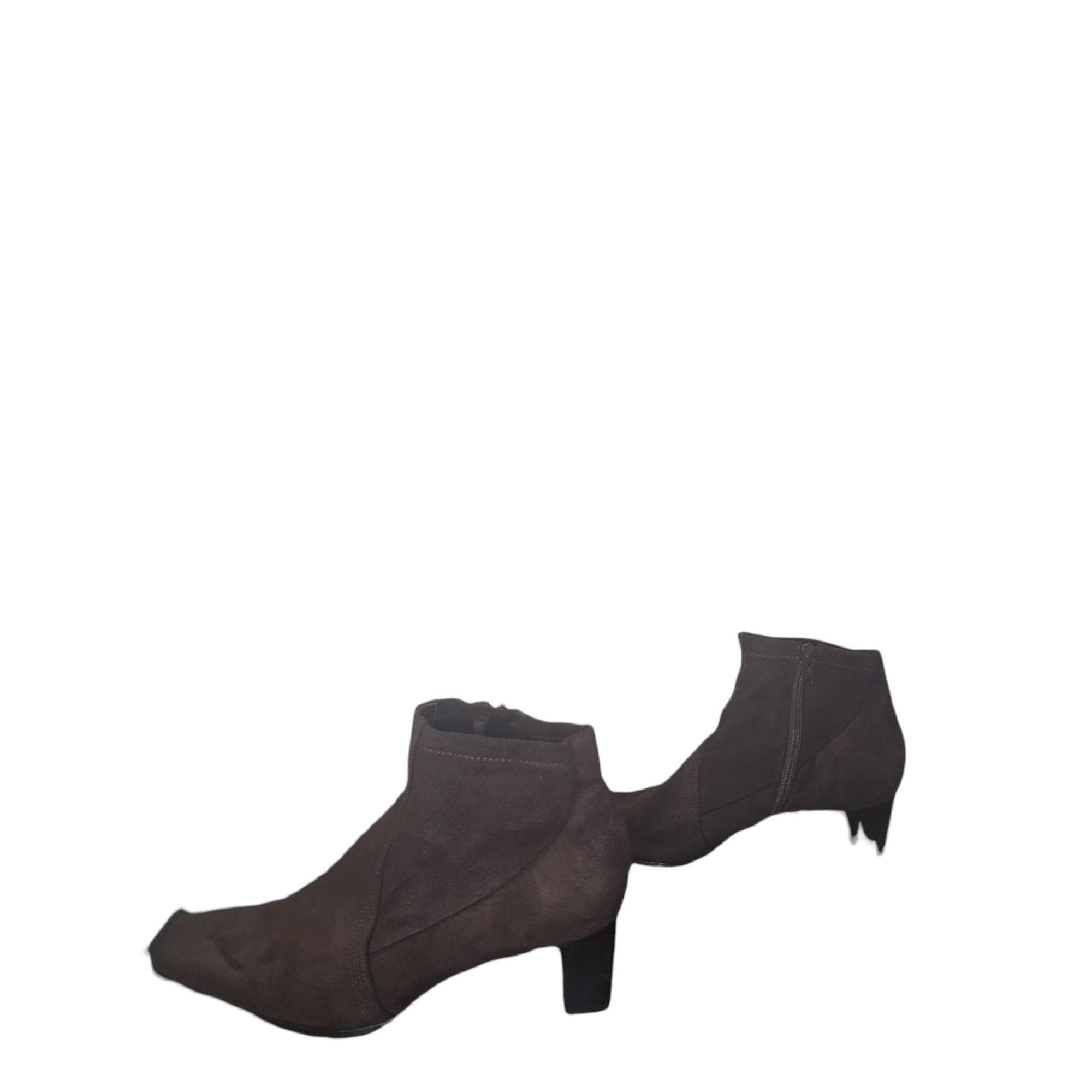 Franco Sarto Franco Sarto Ankle Boots Women Sz 7 Suede Zip Up Winter Boho Size US 7 / IT 37 - 6 Thumbnail