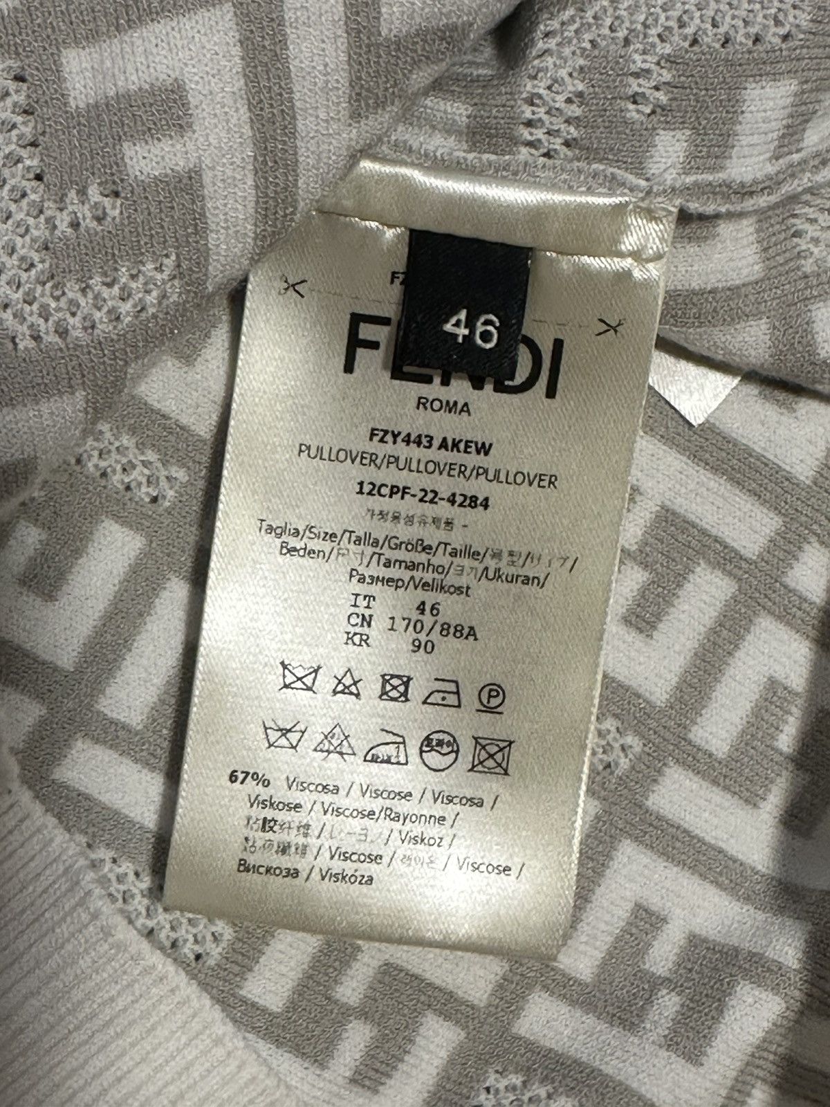 Fendi Fendi Jumper Sweater Size US S / EU 44-46 / 1 - 4 Thumbnail
