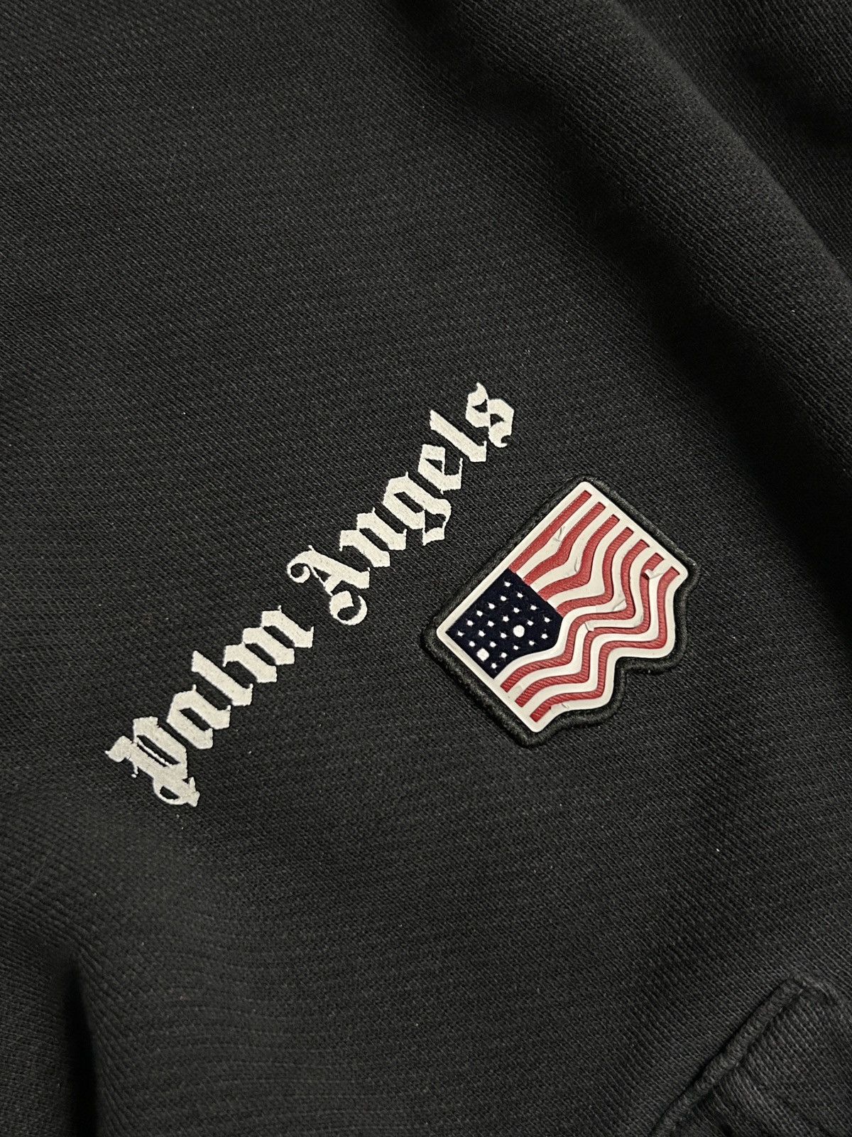 Palm Angels Palm Angels Double Hooded American Flag Mermaid Hoodie Size US M / EU 48-50 / 2 - 4 Thumbnail