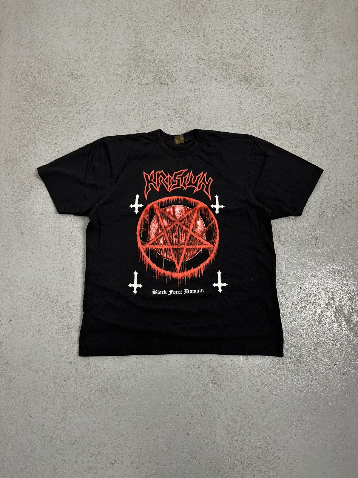 Band Tees Krisiun Black Force Domain Death Black Metal Tee Size US L / EU 52-54 / 3 - 1 Thumbnail