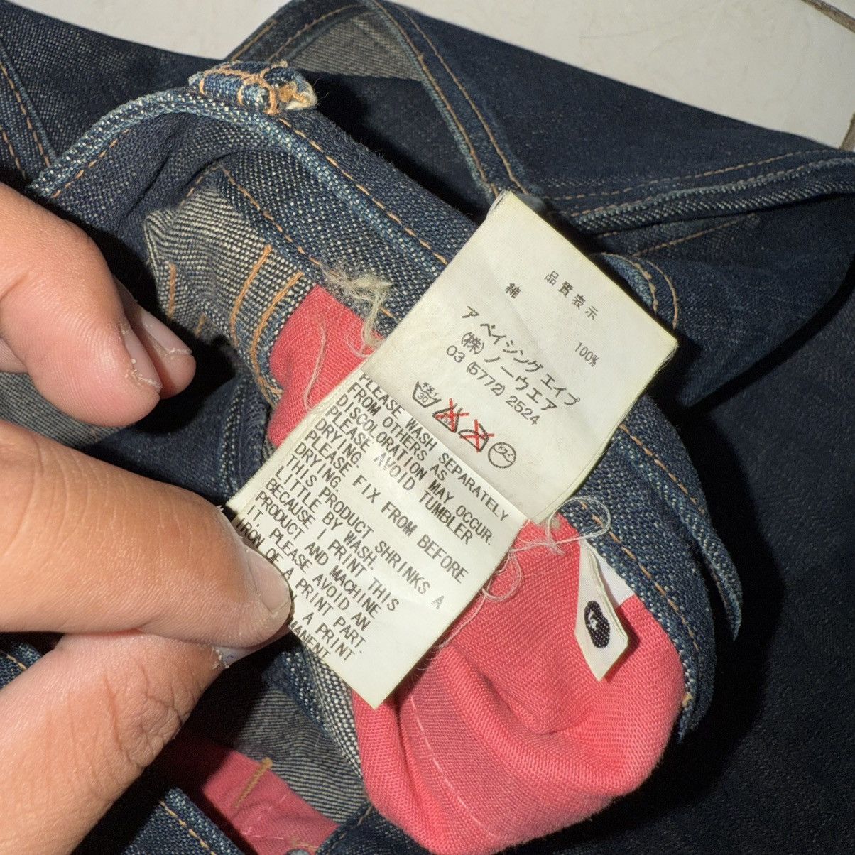 Bape Vintage A Bathing Ape Denim Size US 32 / EU 48 - 8 Thumbnail