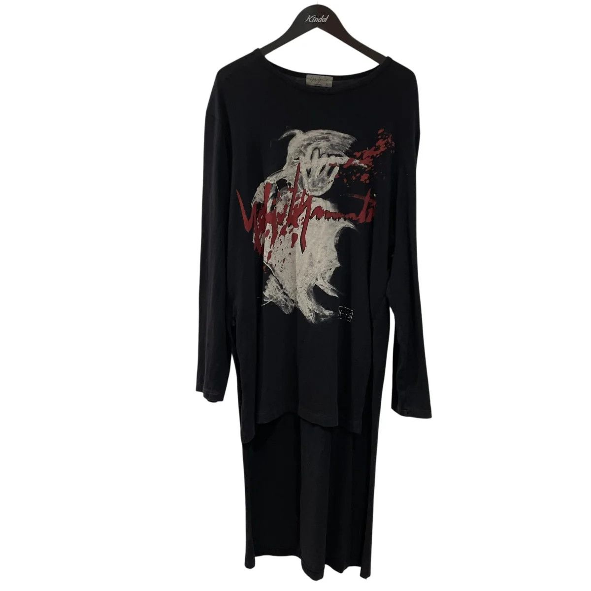 Yohji Yamamoto Yohji Yamamoto pour homme // 17AW long-sleeved T-shirt Size US L / EU 52-54 / 3 - 1 Thumbnail
