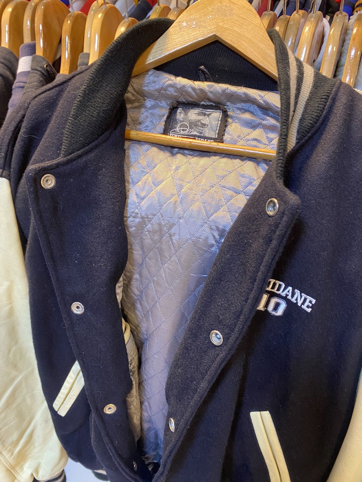 Vintage Rare Vintage Z.Zidane Varsity Jacket Size US XXL / EU 58 / 5 - 6 Thumbnail
