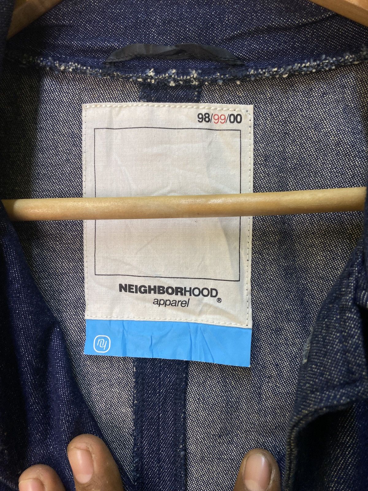 If Six Was Nine × Neighborhood Neighbour hood denim jacket Size US M / EU 48-50 / 2 - 3 Thumbnail