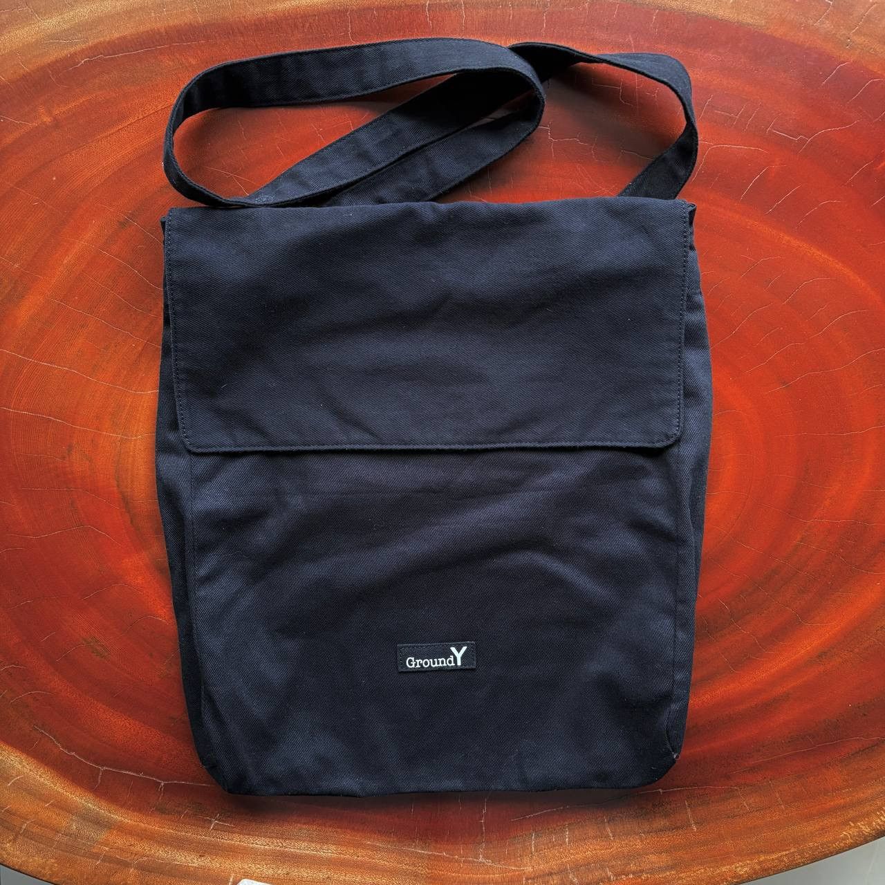 Yohji Yamamoto Yohji Yamamoto Ground Y Shoulder Sling Bag Size ONE SIZE - 1 Thumbnail