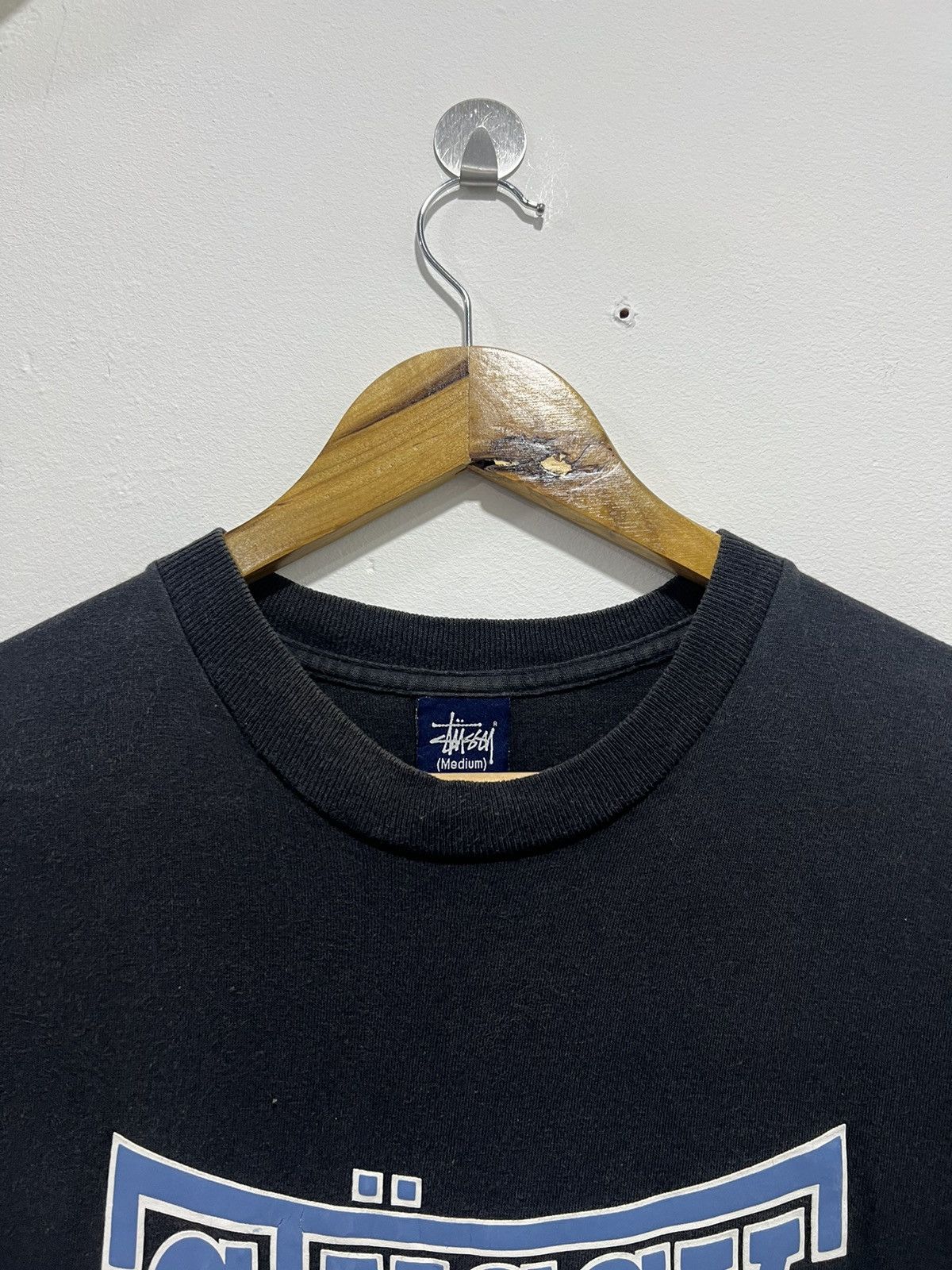 Stussy × Vintage Vintage Stussy Spellout Tshirt Size US M / EU 48-50 / 2 - 5 Thumbnail